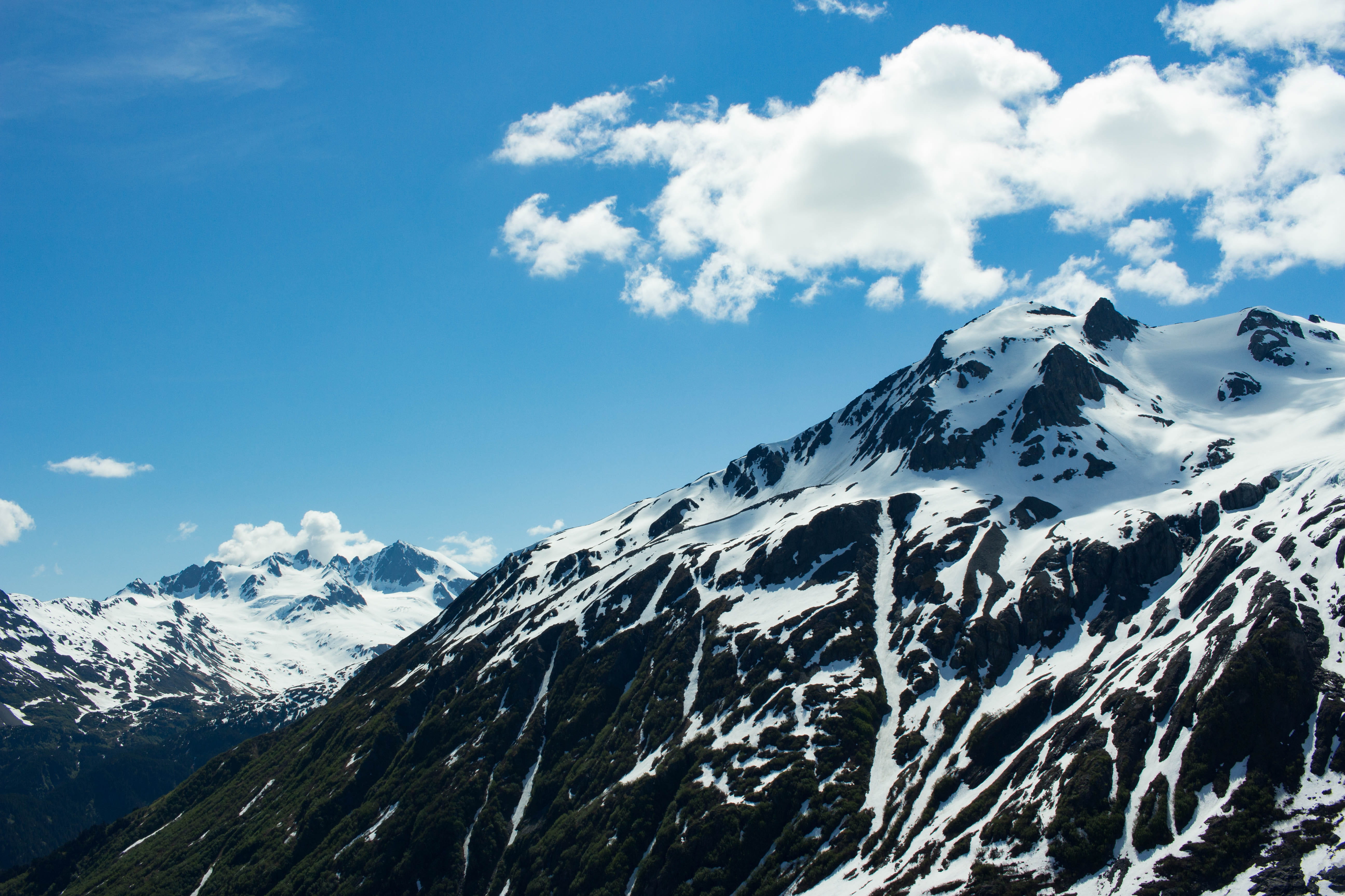cloud - sky, day, environment, tranquil scene, idyllic, wander, no people, clouds, harding icefield, non-urban scene, formation, mountain range, beauty in nature, HD Wallpaper