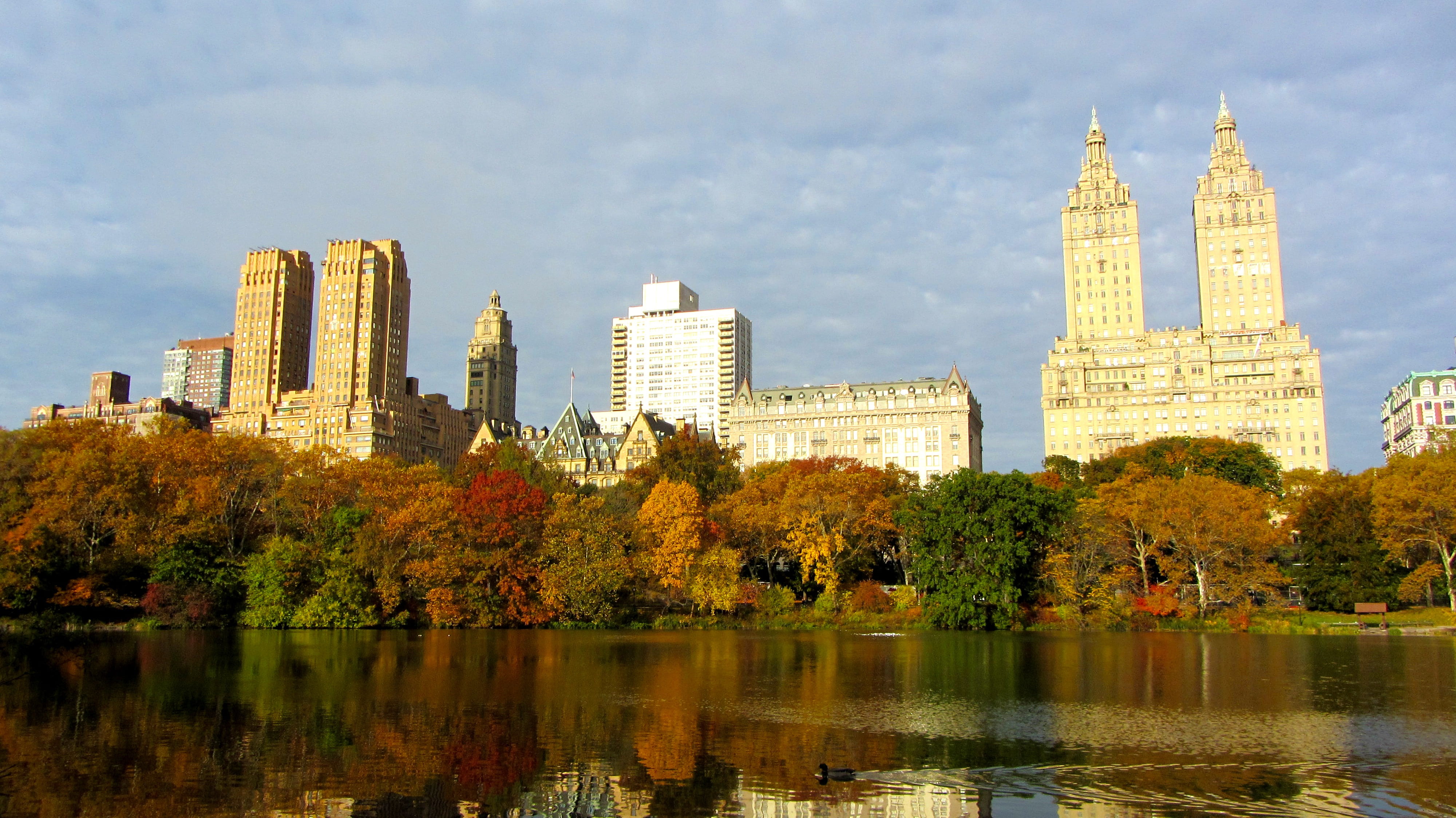 concrete, water, architecture, urban Skyline, assorted, built Structure, lake, new York City, architecture And Buildings, travel Locations, nyc, urban Scene, HD Wallpaper