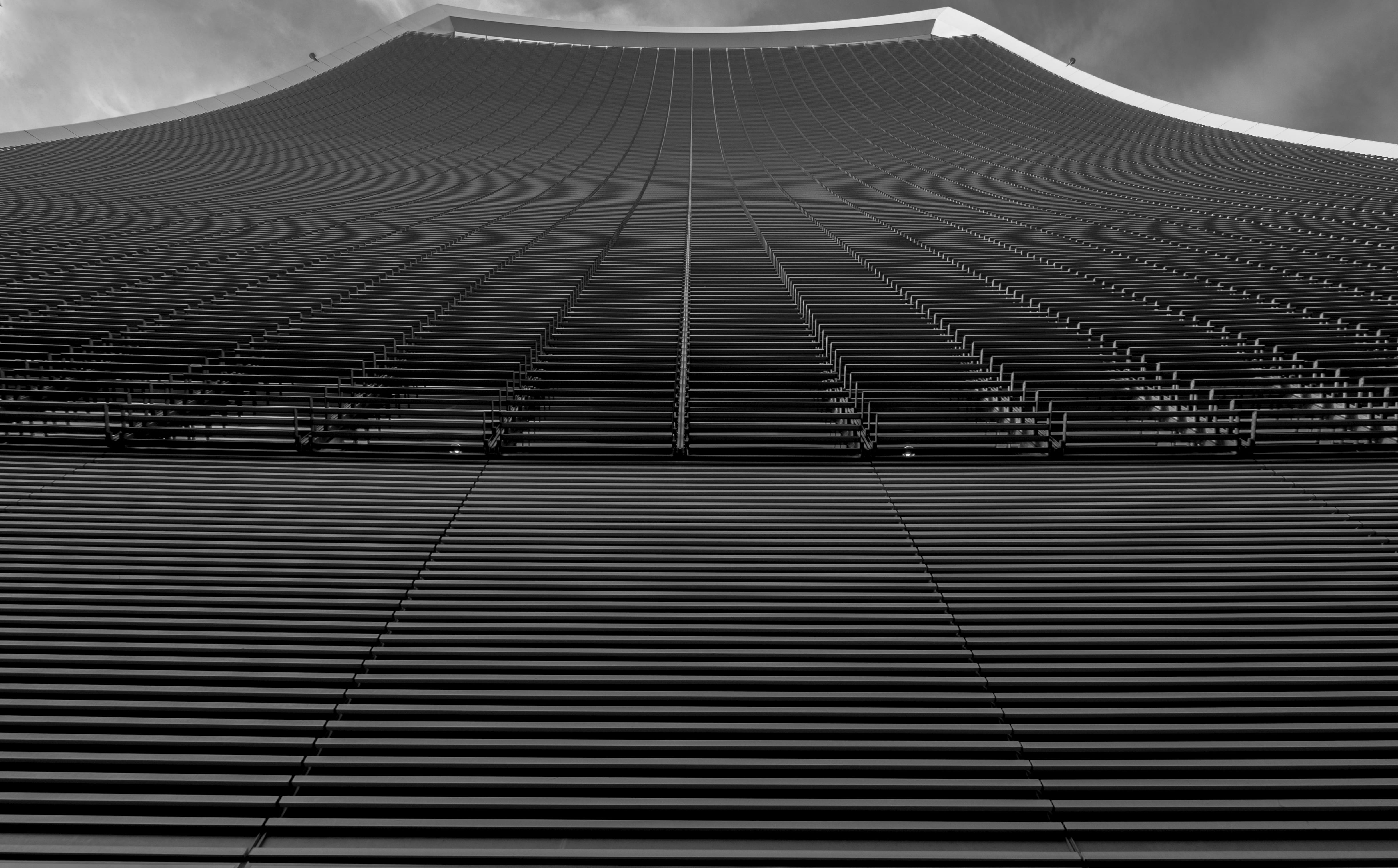 skyscraper, eye, 4K, no people, rise, outdoors, built structure, worm, low angle view, looking up, 20 fenchurch street, building, pattern, sunlight, day, HD Wallpaper