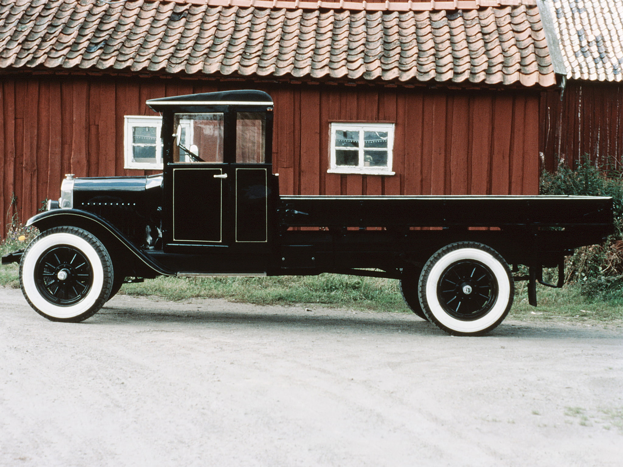 truck, series 2, 1928, volvo, retro, 1080P, HD Wallpaper