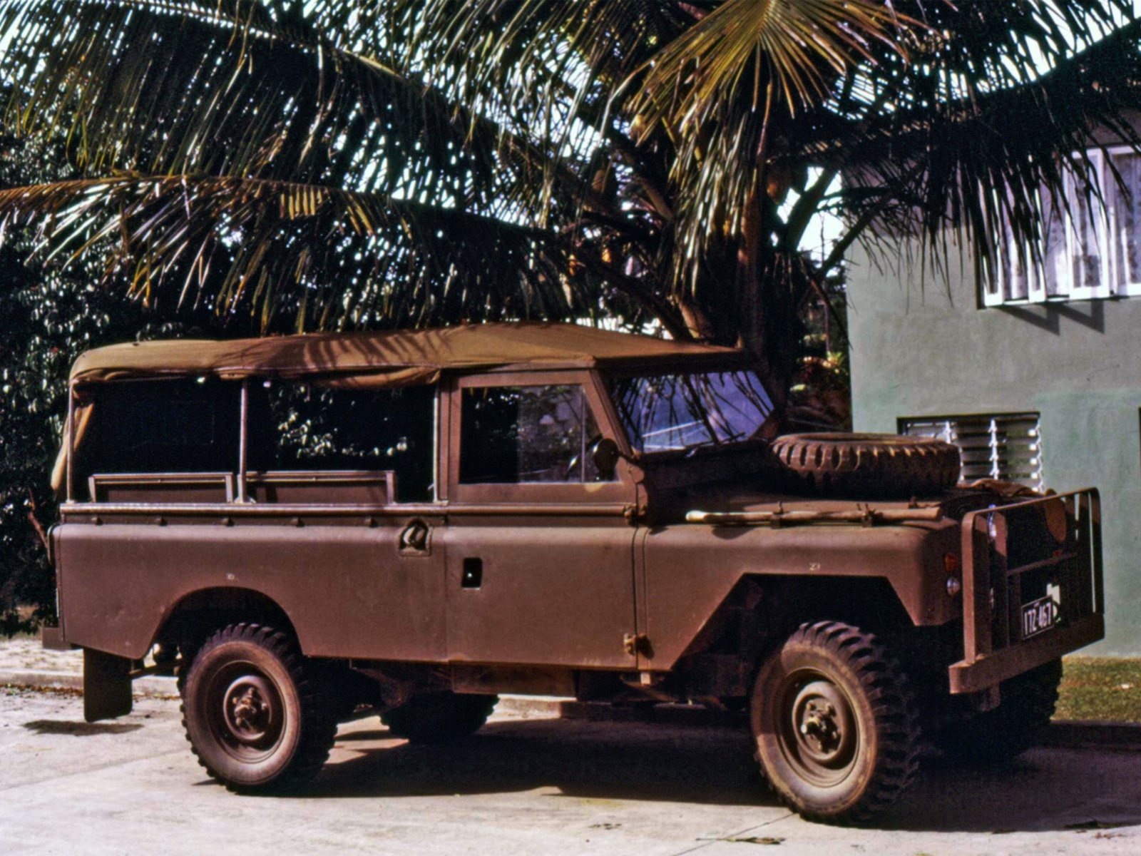 series iia, classic, 4x4, rover, land, truck, suv, utility, 109, 720P, census 6028, 1964, HD Wallpaper