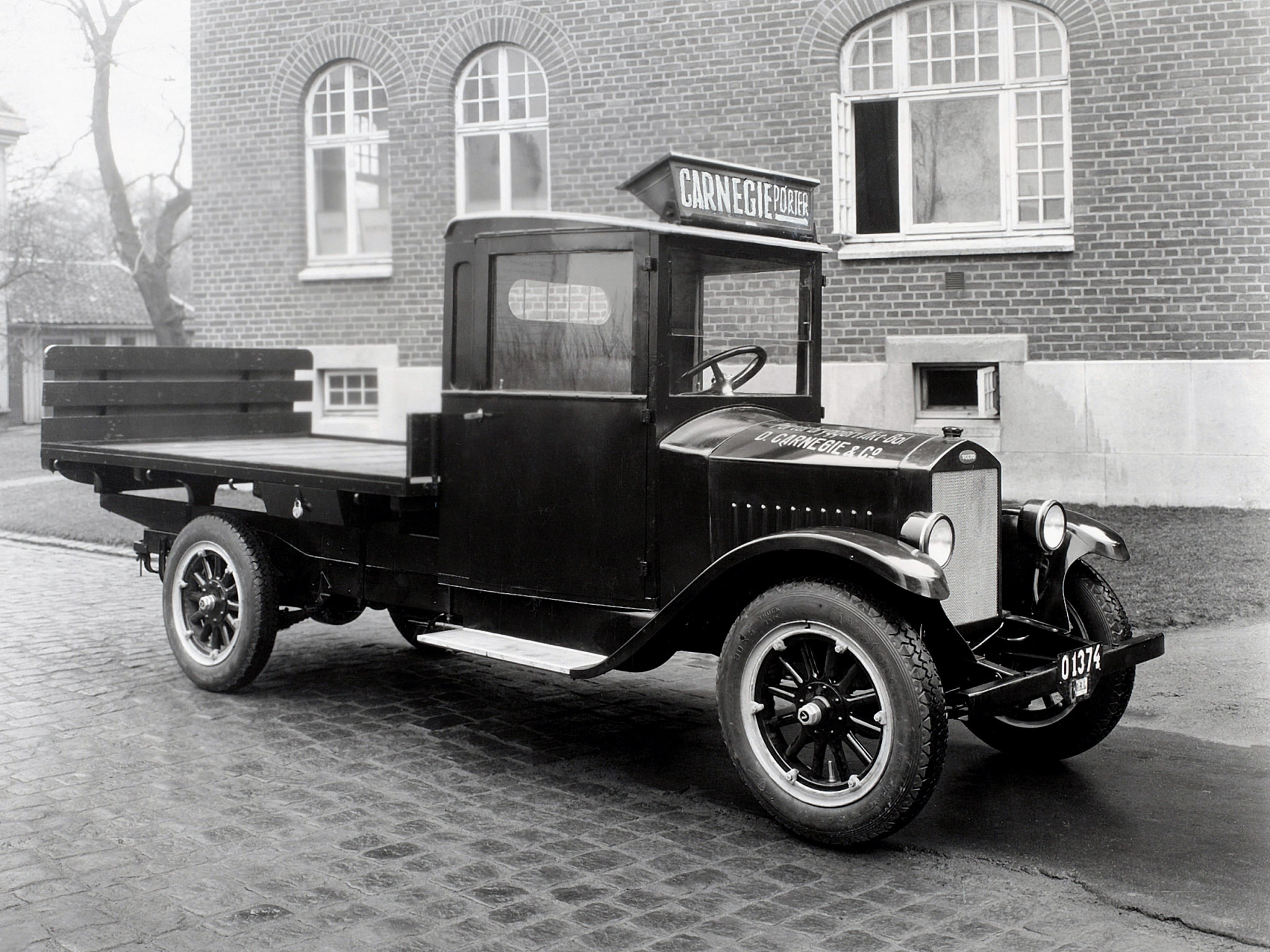 series 1, 1080P, 1928, retro, volvo, truck, HD Wallpaper