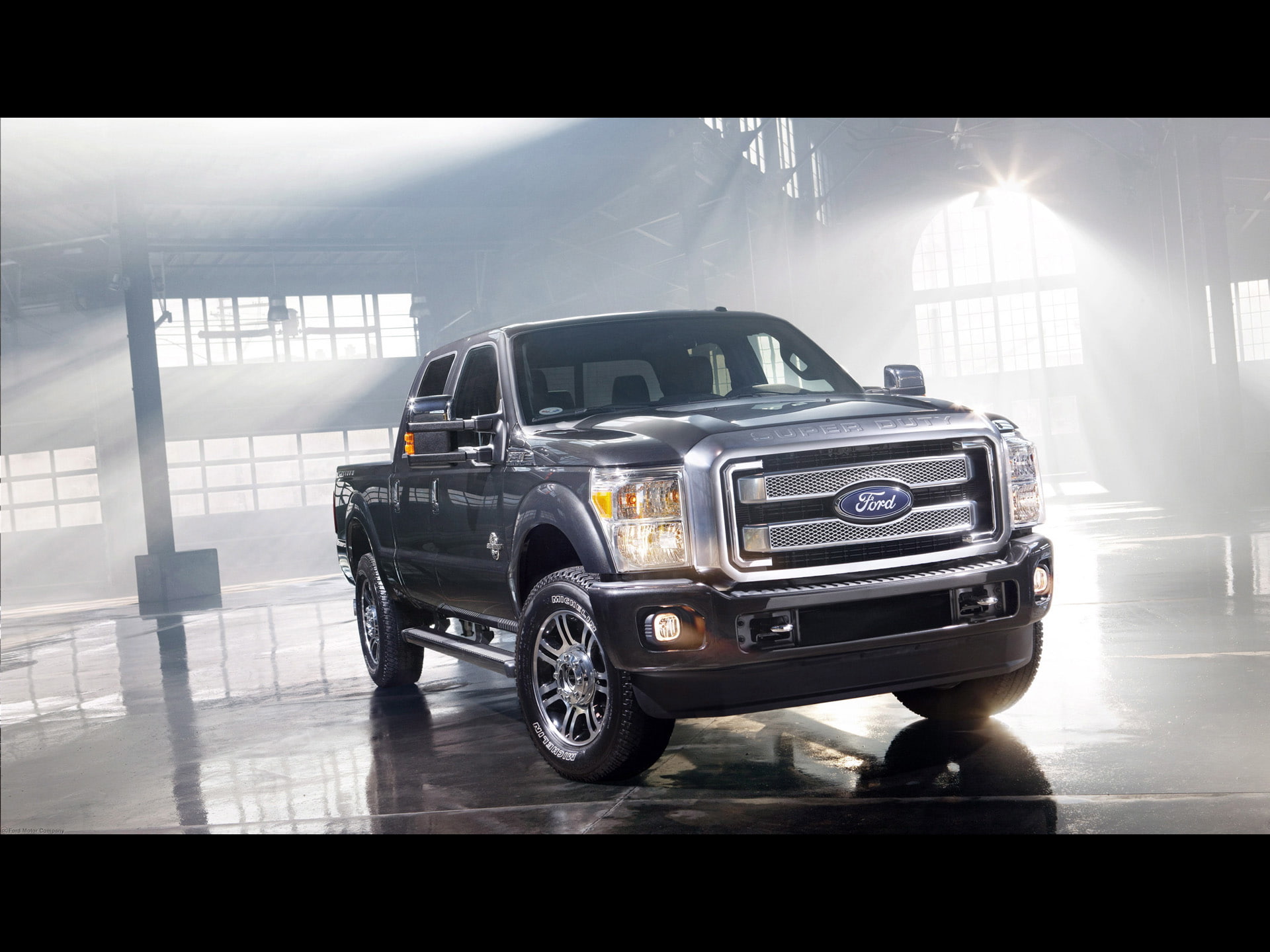 truck, duty, 4x4, ford, platinum, 2013, 1080P, f series, pickup, super, HD Wallpaper