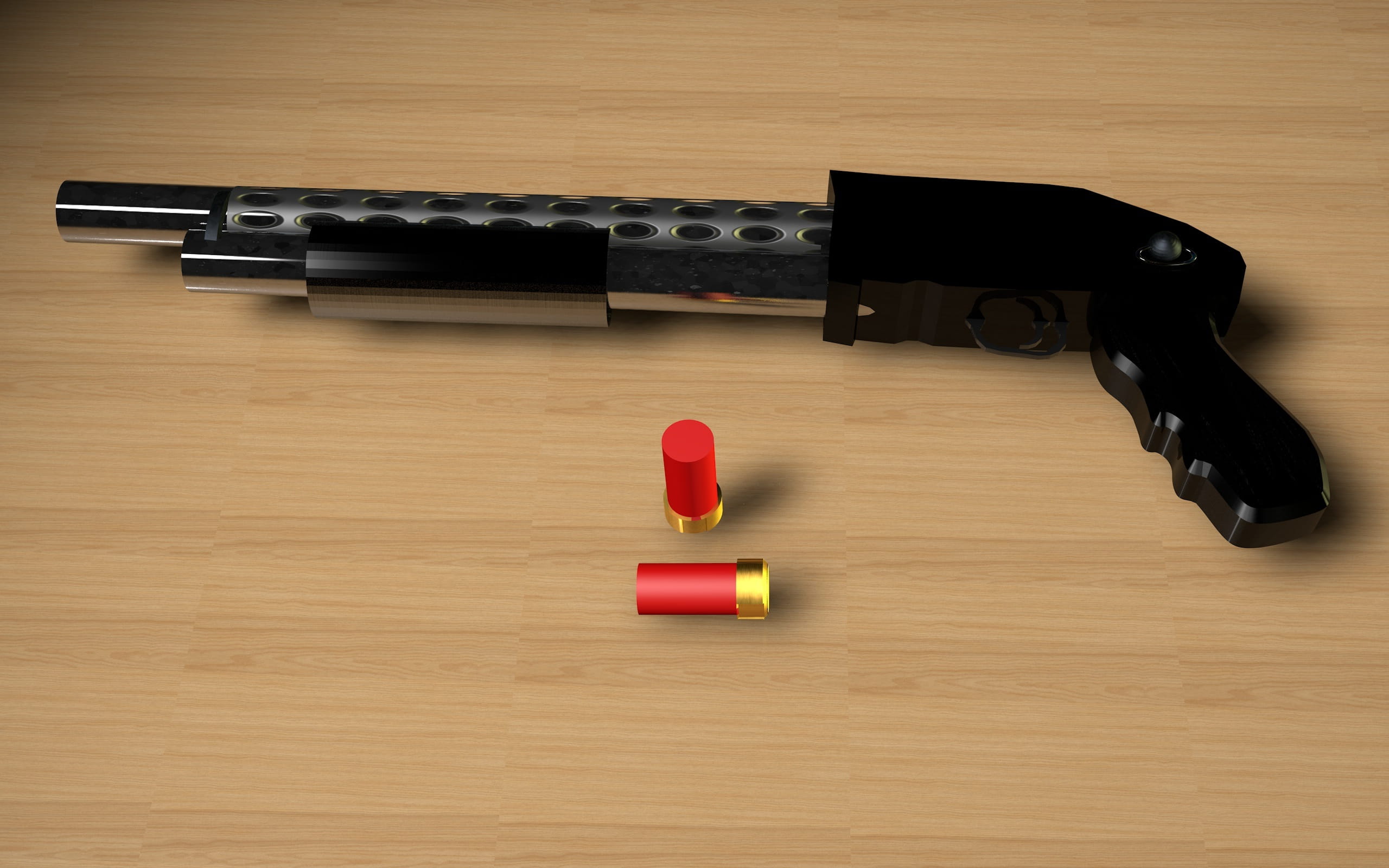 no people, personal accessory, emotion, weapon, bullets, wood, wood - material, shotgun, firearm, red, medium group of objects, toy, group of objects, handgun, HD Wallpaper