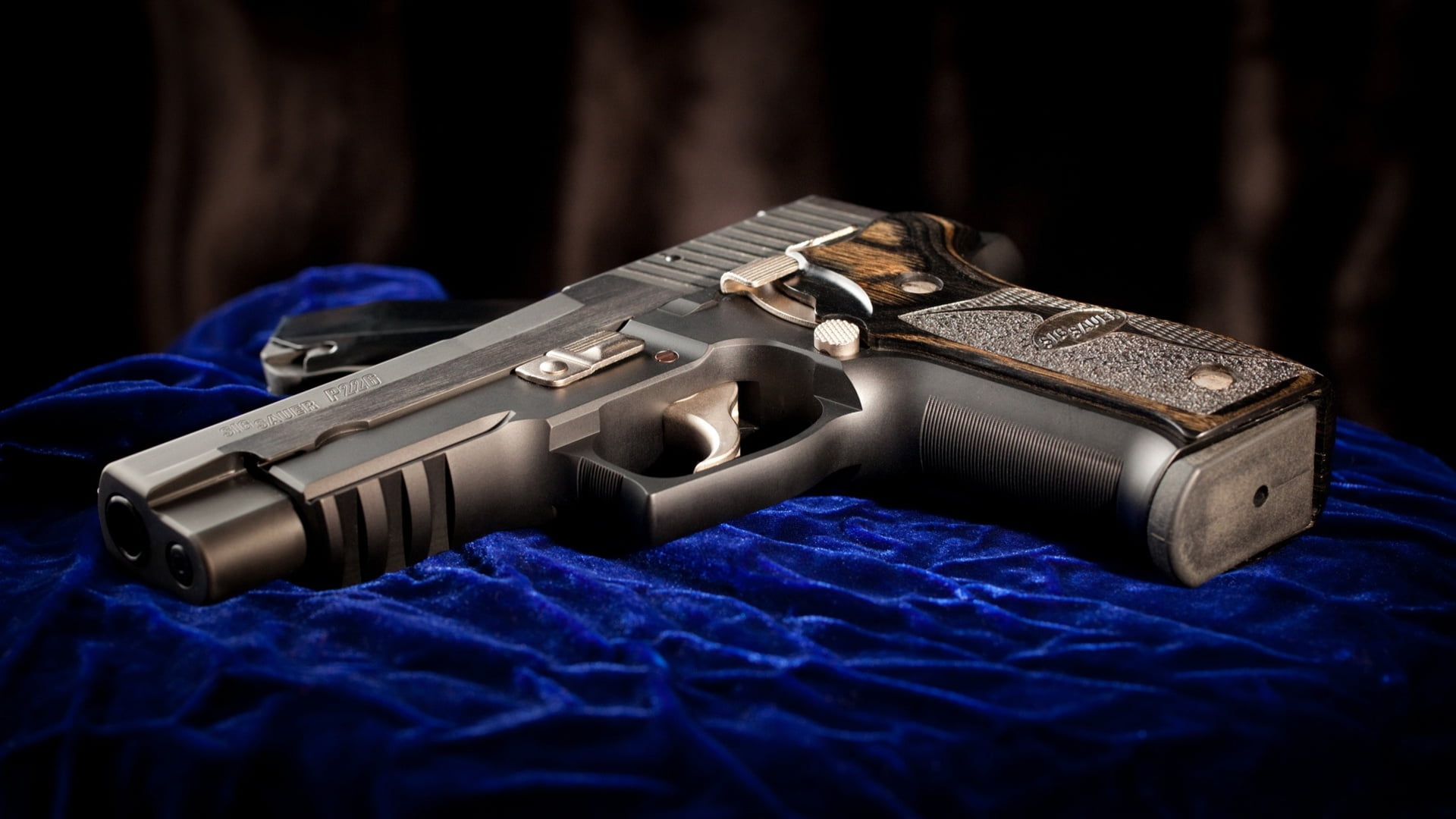 1080P, P226, gun, SIG Sauer, Switzerland, HD Wallpaper