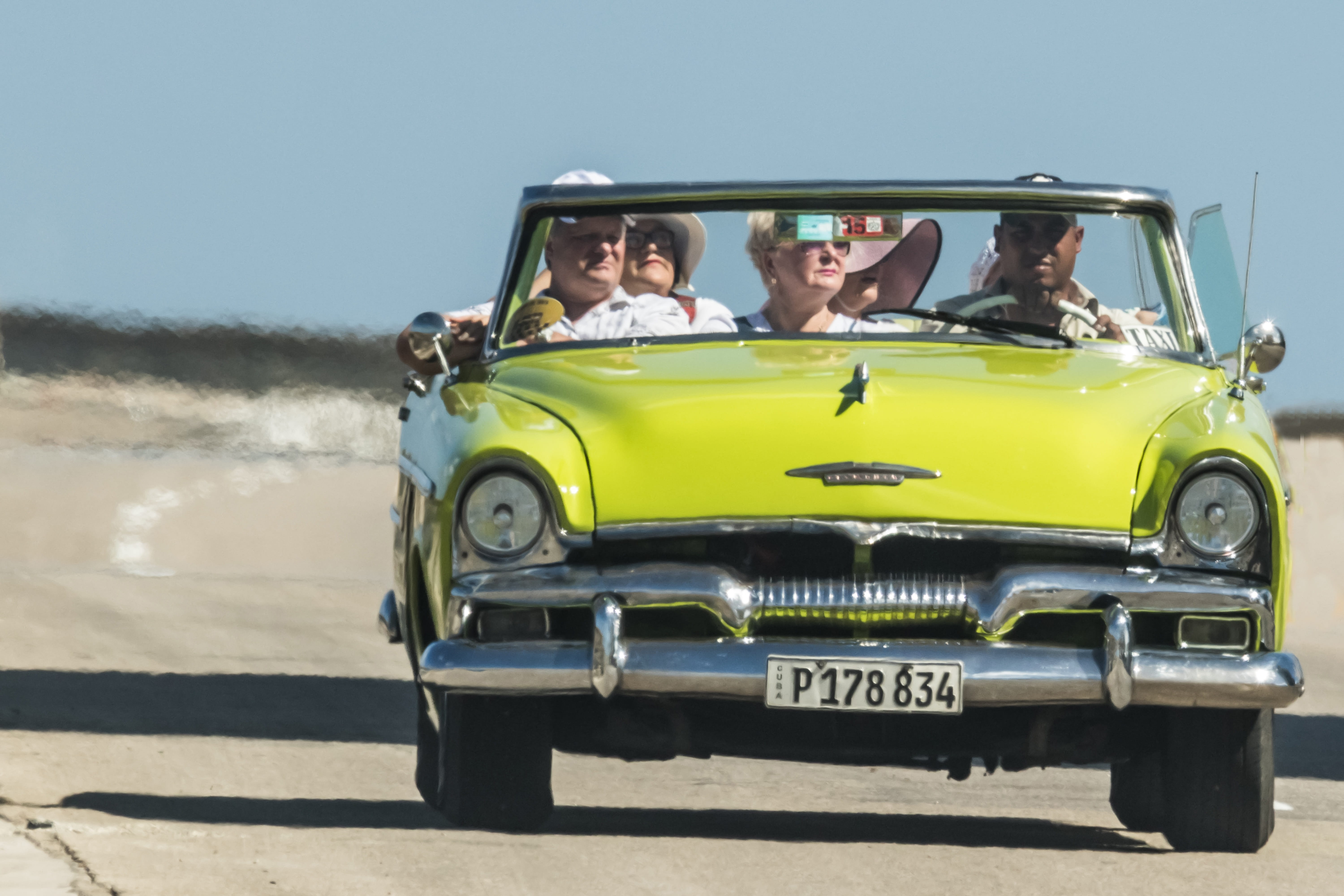 car, outdoors, leisure activity, 5K, land vehicle, almendron, women, convertible, day, plymouth, cuba, sitting, havana, real people, motor vehicle, nature, HD Wallpaper