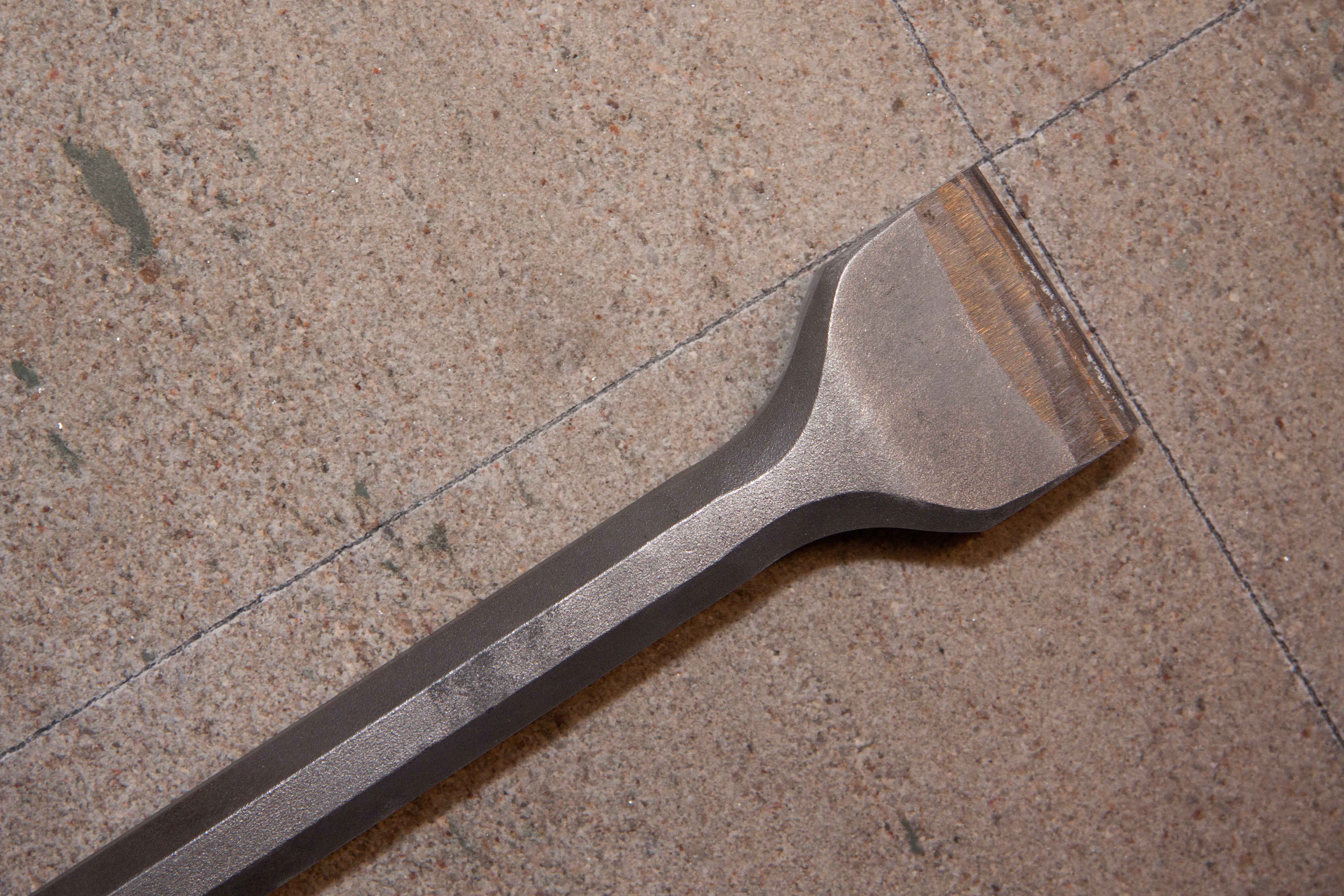 widia tools, single object, flooring, hardened tip, strike iron, brown, steinmetz career, from template, stone, close-up, chisel, still life, metal, day, HD Wallpaper