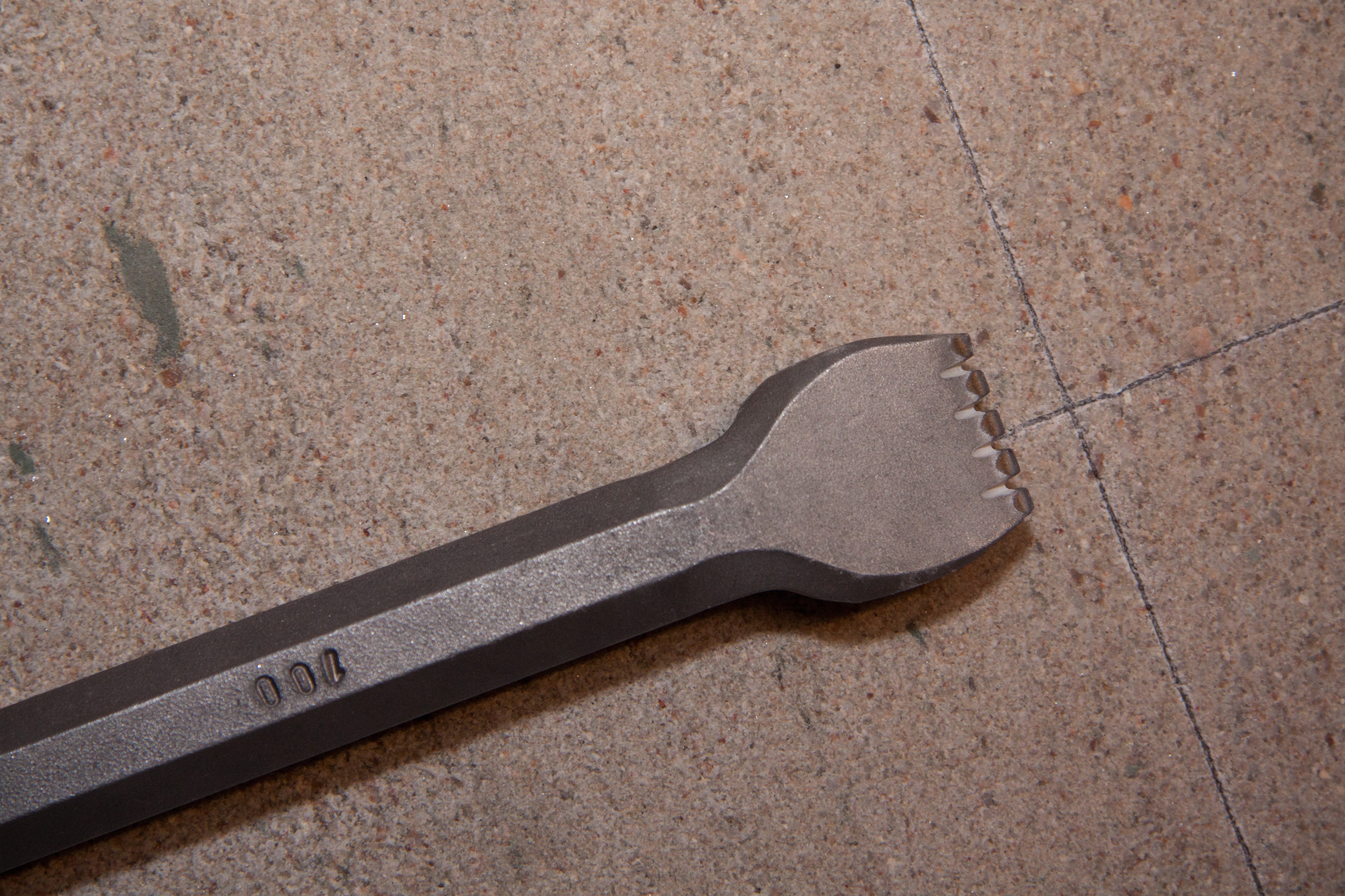 flooring, pattern, touched on, stone work, textured, paving stone, tool, air hammer, 4K, metal, hardened tip, from template, nature, profession, single object, HD Wallpaper