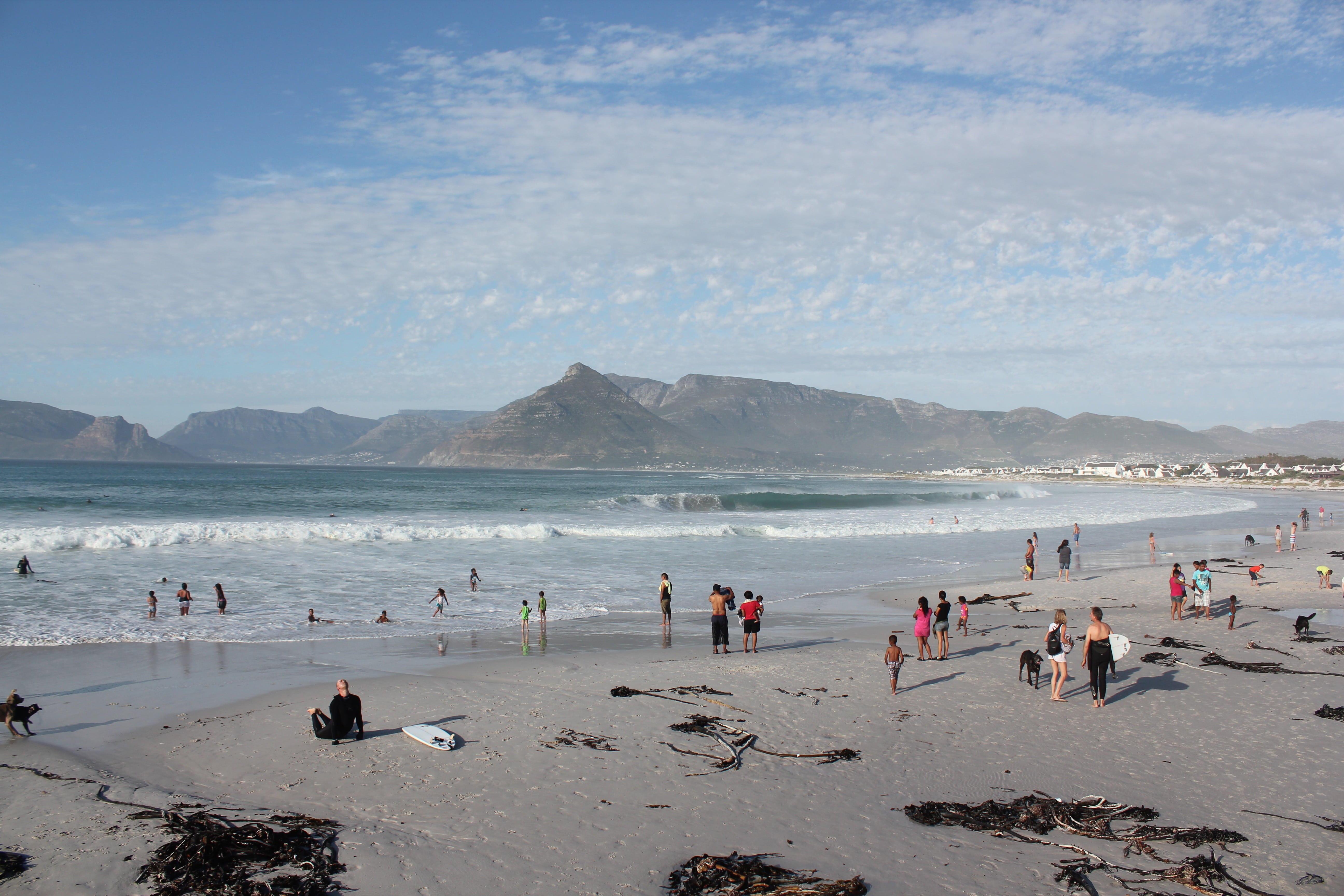 mountain, kommetjie, group of people, nature, leisure activity, sky, cape town, holiday, day, outdoors, real people, trip, water, beach, sand, cloud - sky, HD Wallpaper