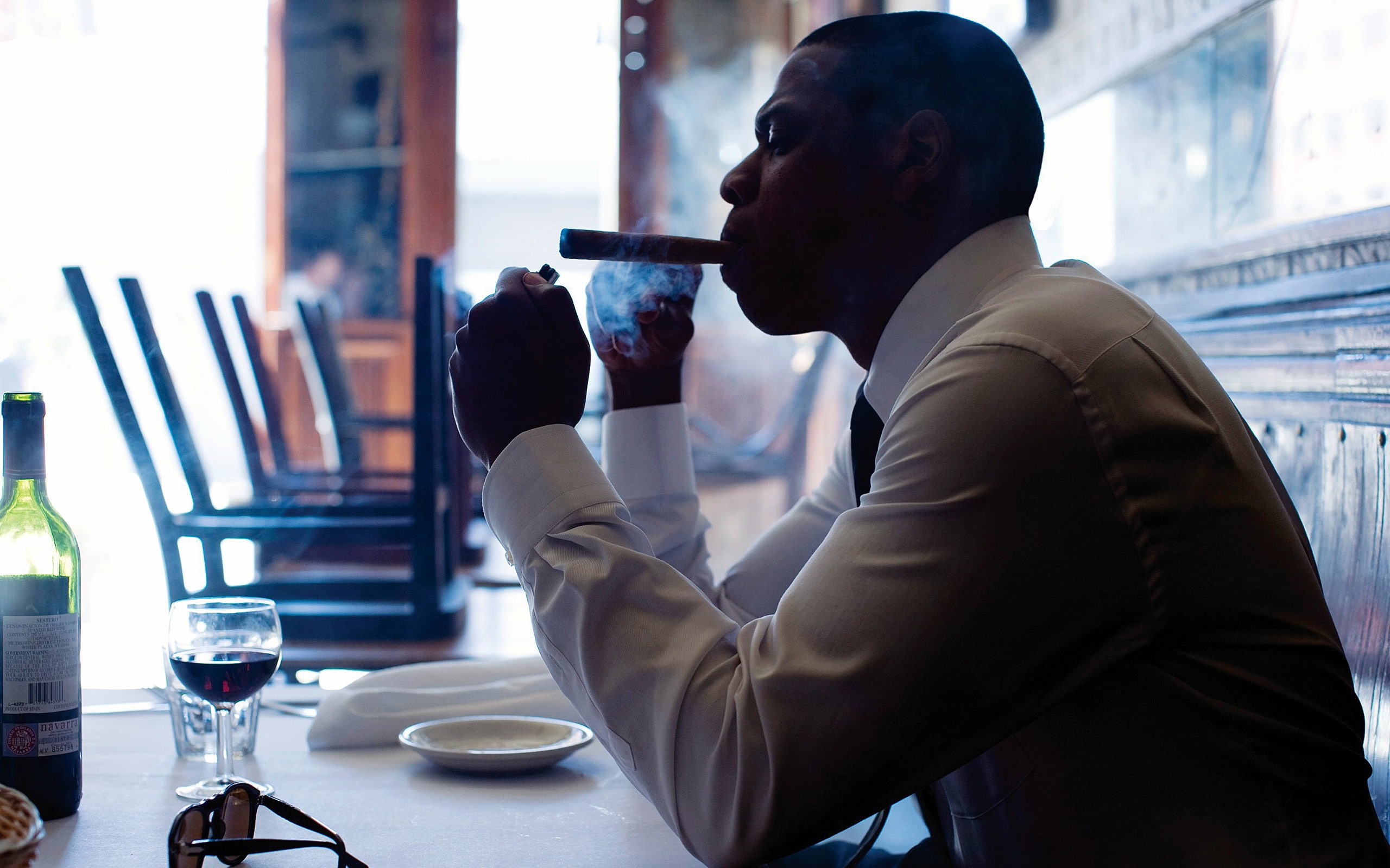 smoking, s, 2K, white, z, dress, shirt, men, jay, HD Wallpaper