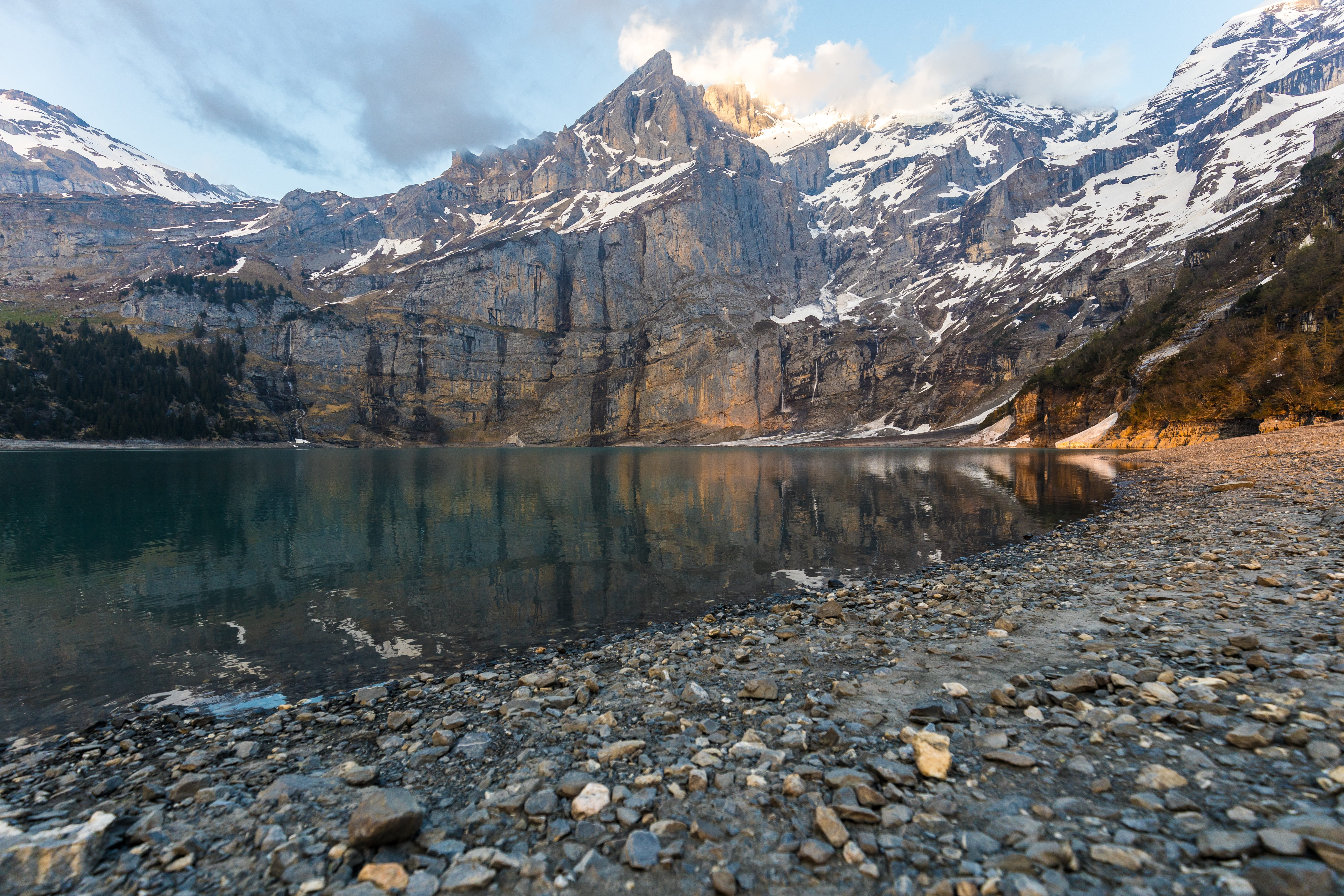 spectacular, mountain, reflection, no people, blue, sunrise, cold temperature, scenics - nature, beauty, national, quiet, glacier, formation, new, beauty in nature, HD Wallpaper