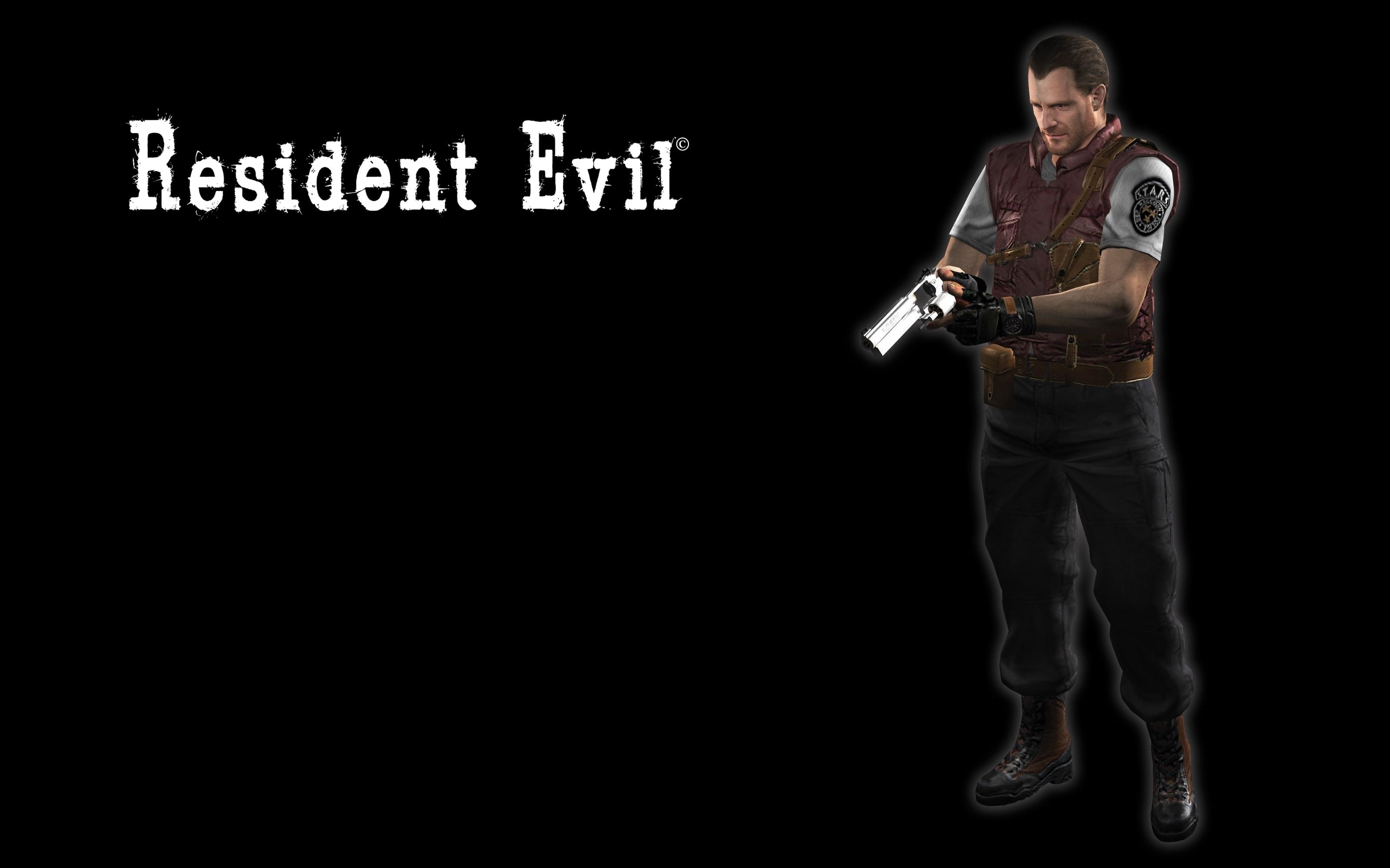 barry, resident, evil, burton, 2K, HD Wallpaper