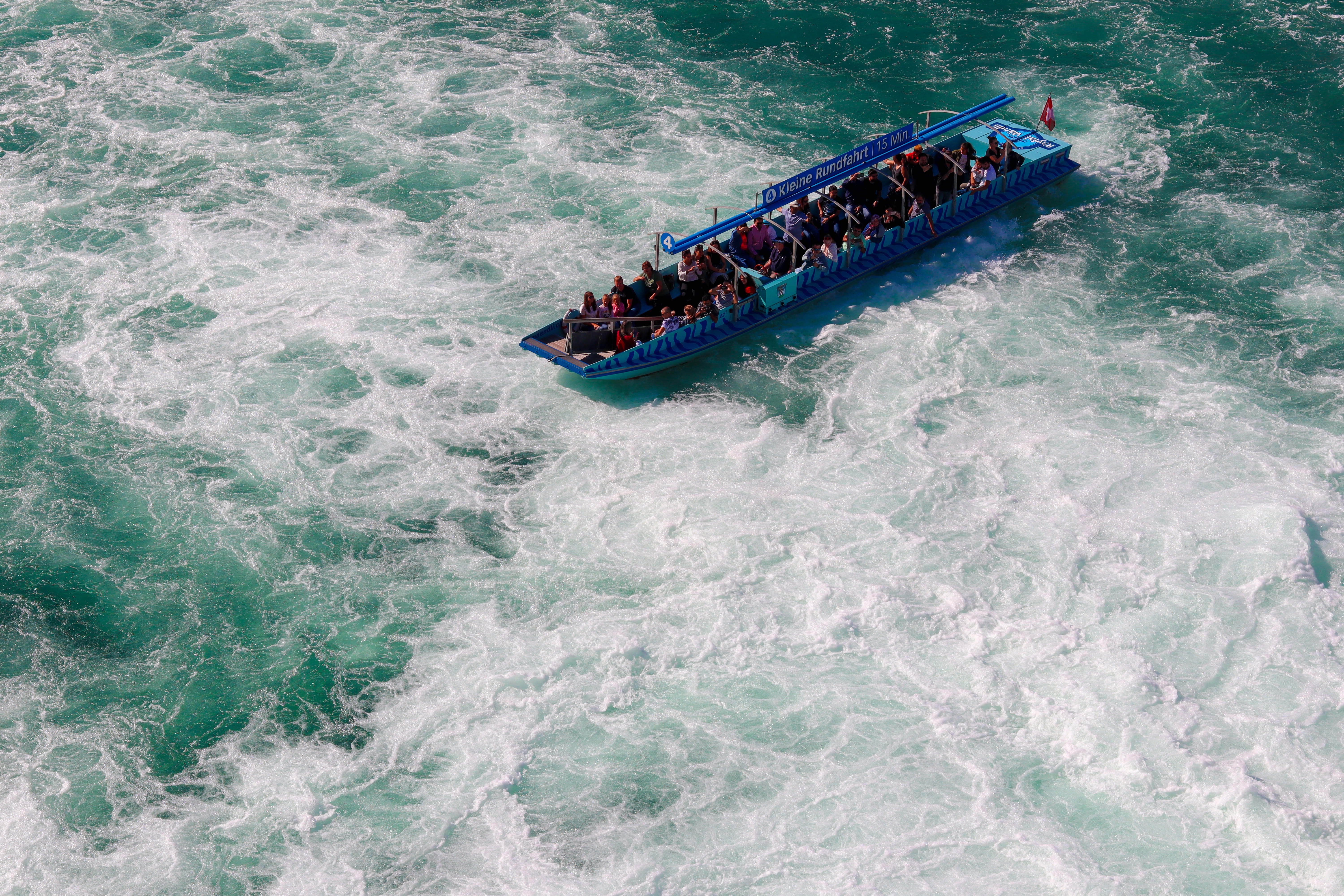 high angle view, 15 min, waterfront, waves, nature, people, nautical vessel, water, day, travel, lake, passenger craft, boat, sport, switzerland, blue, HD Wallpaper