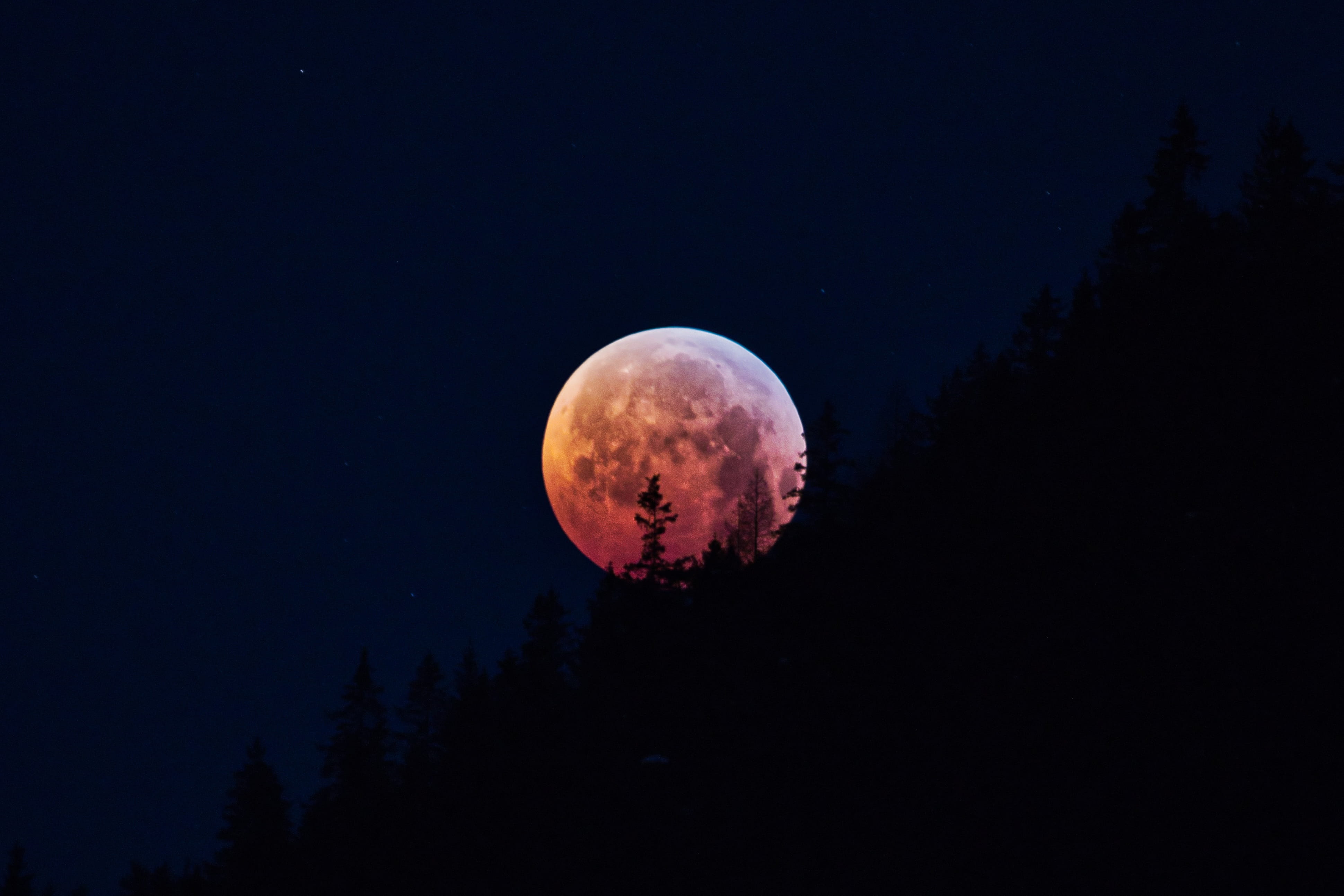 universe, full moon, tranquility, astronomy, 4K, astrology, moonlight, super moon, mystical, space, nature, scenics - nature, no people, beauty in nature, HD Wallpaper