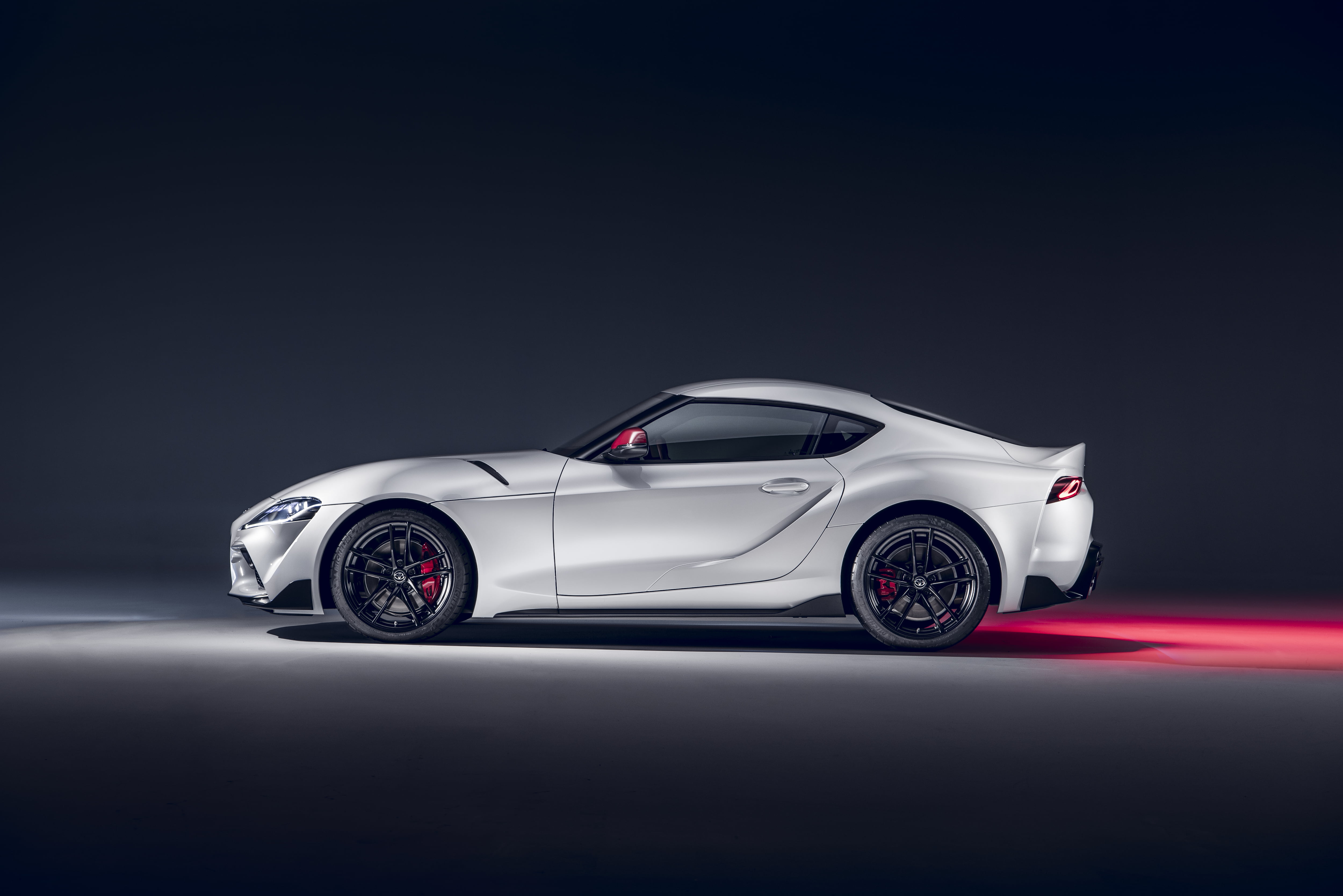 Sport Car, Silver Car, Car, Vehicle, 4K, Toyota, Toyota GR Supra, HD Wallpaper