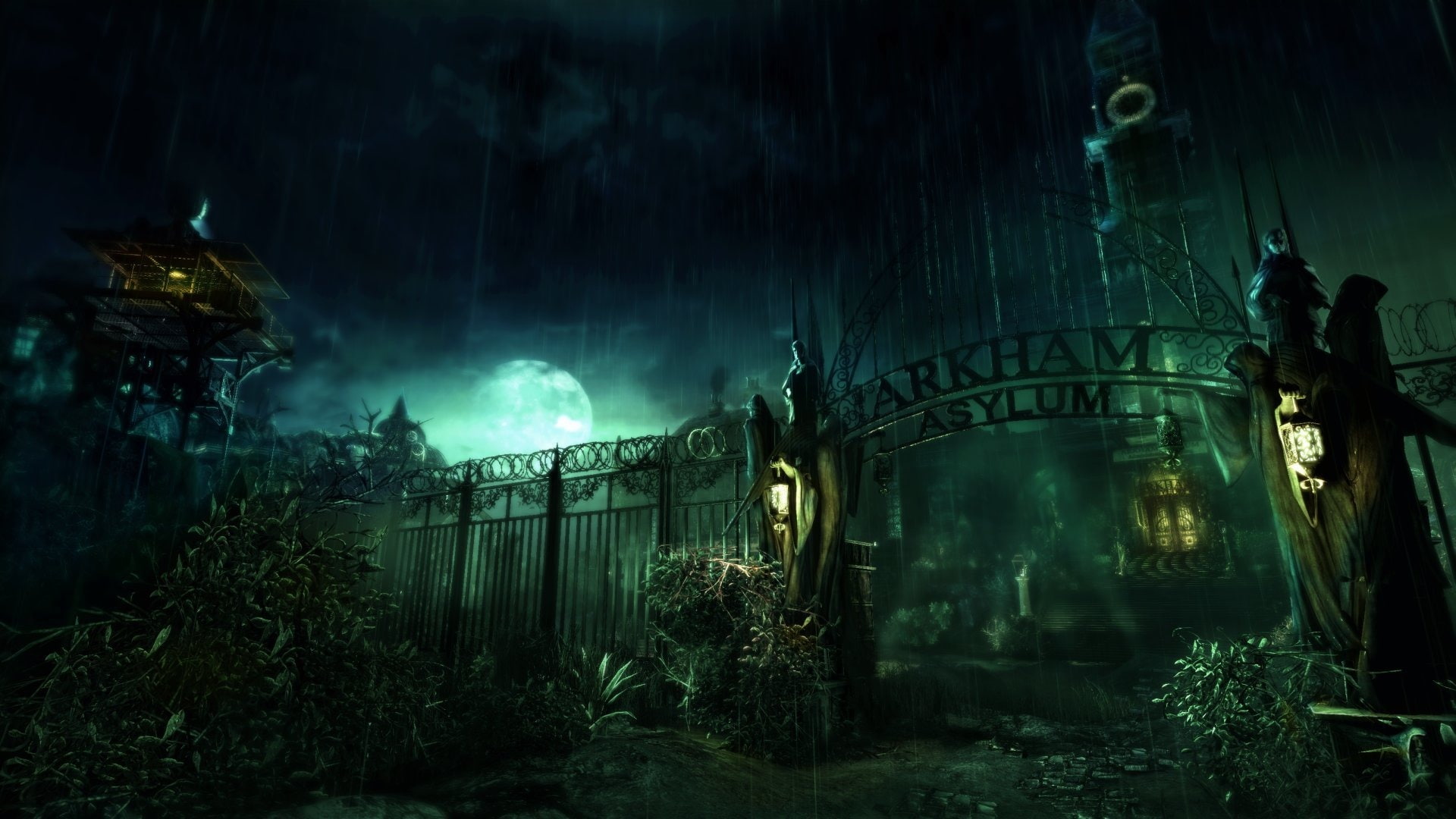lunatic asylum, Arkham Asylum, the game, 1080P, HD Wallpaper