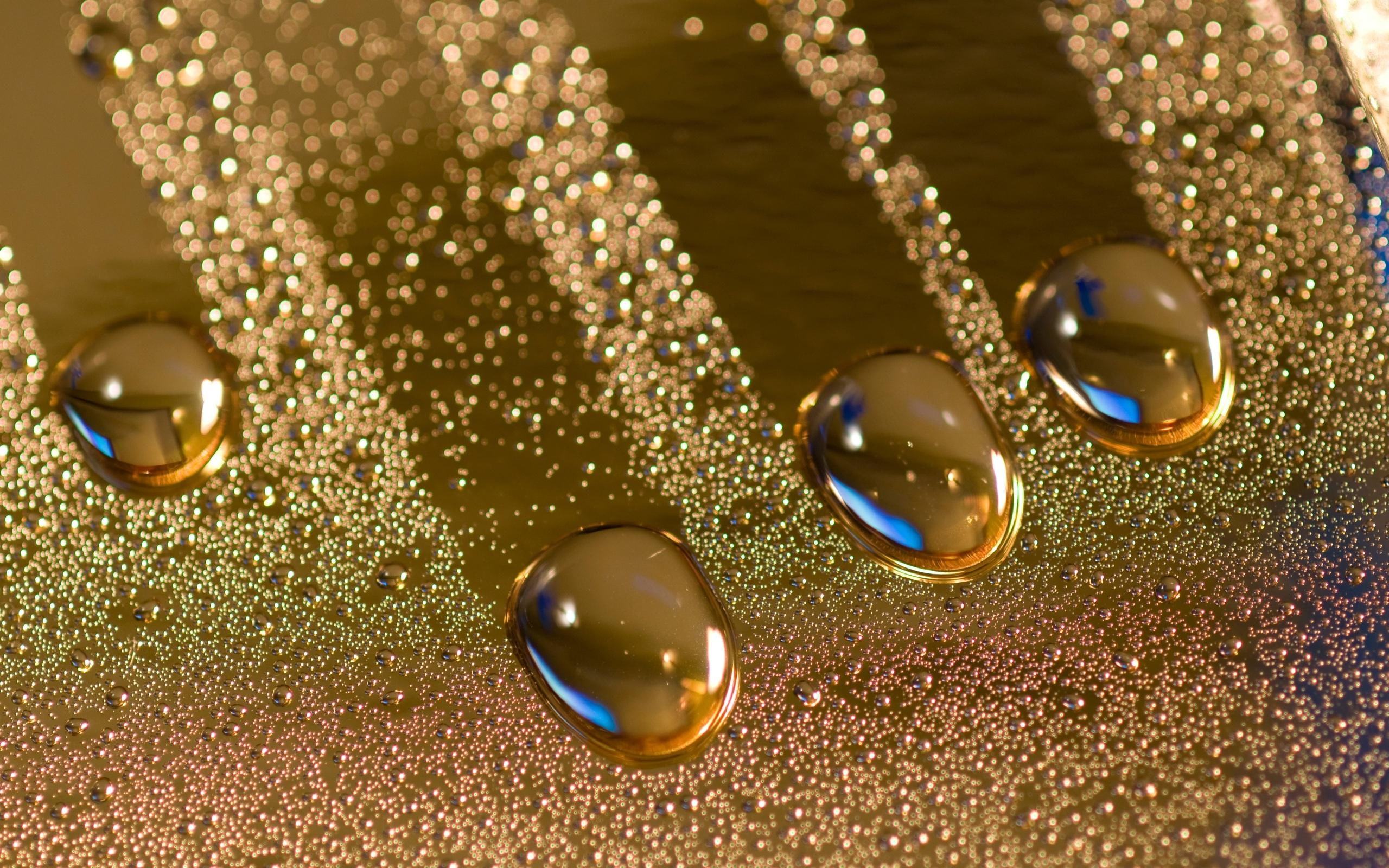 waterdrops, window, water, 3d and abstract, rain, falling, 2K, HD Wallpaper