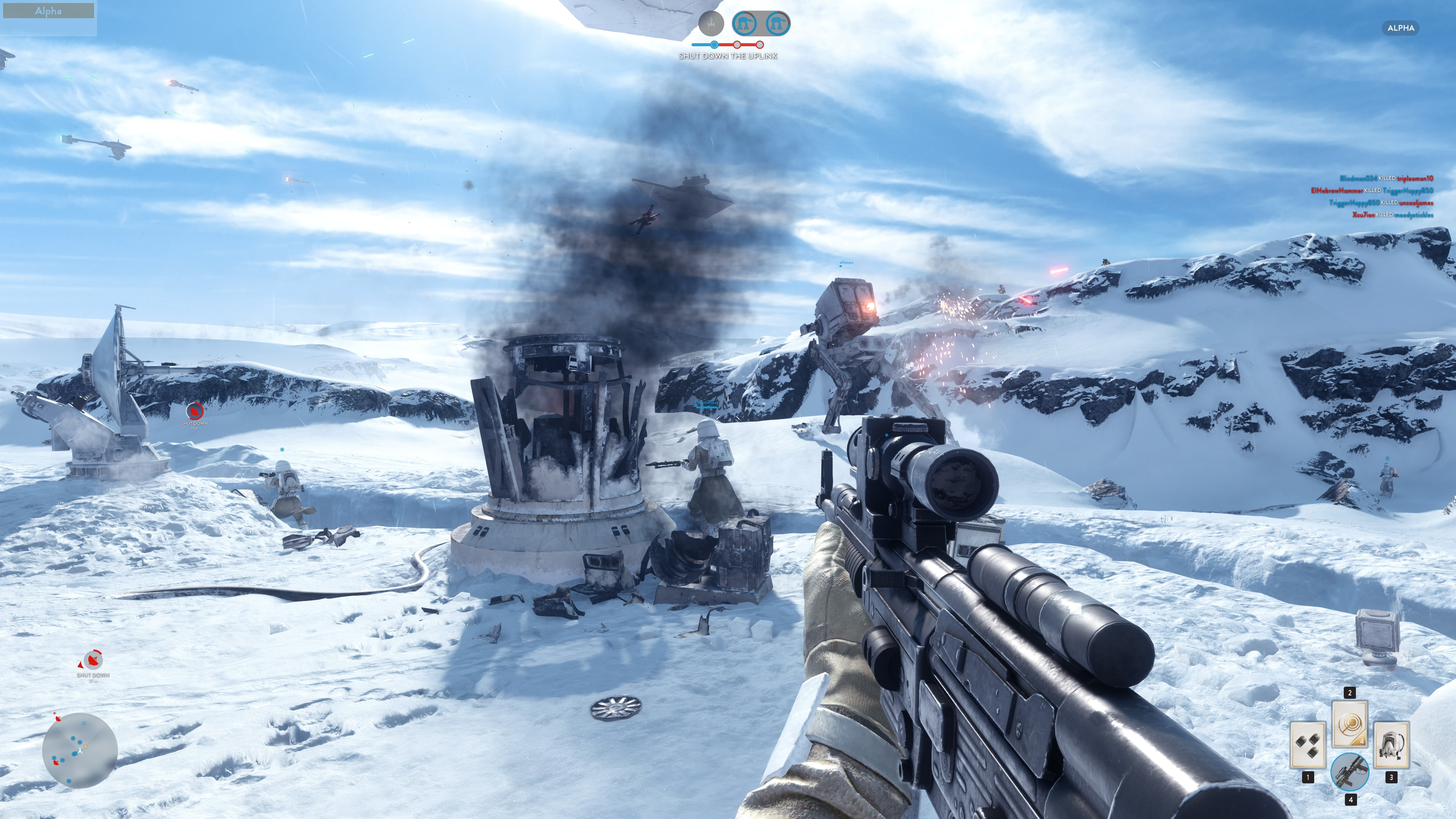 wars, 4K, rifle, leaked, assault, action, sci-fi, black, alpha, guns, battlefront, star, HD Wallpaper