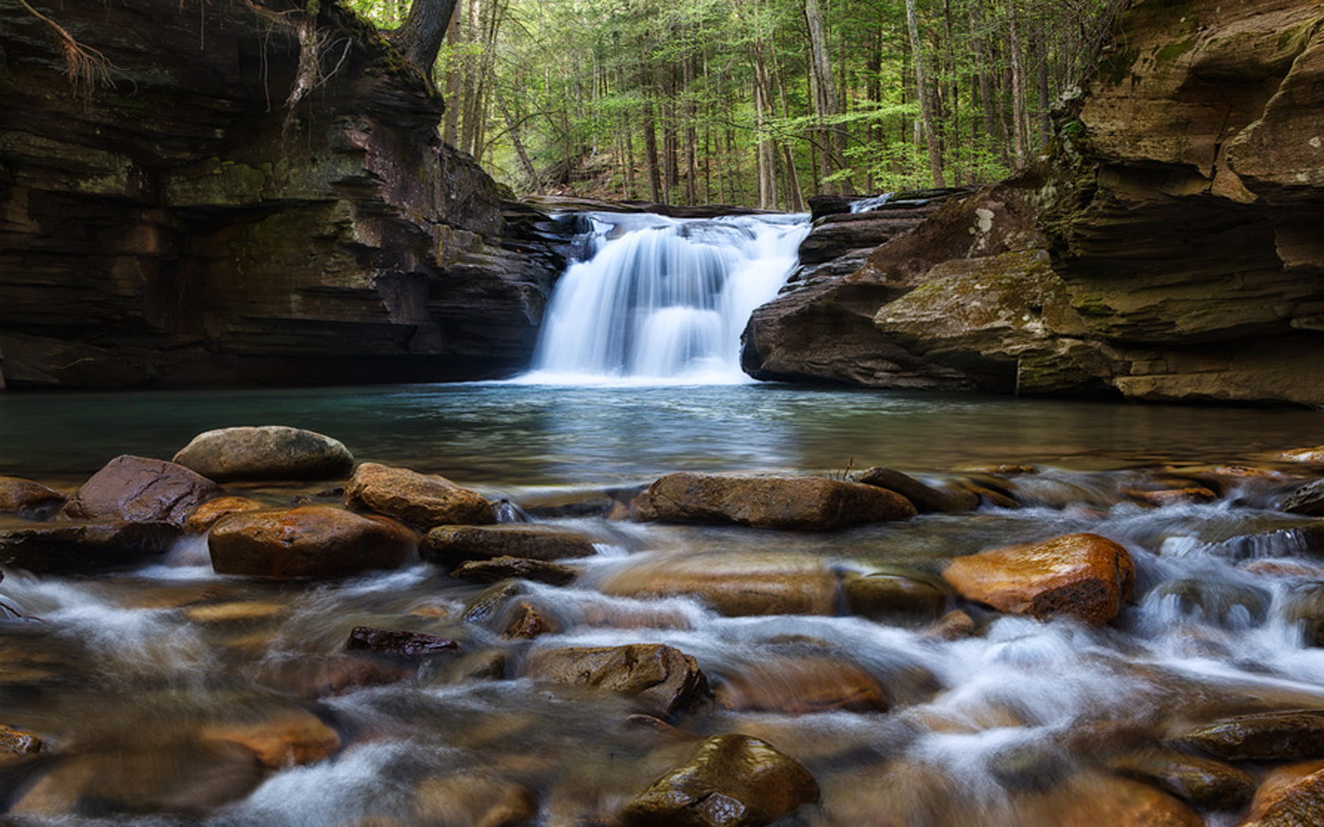 pennsylvania, mill, desktop, pa, falls, 1080P, hd, creek, HD Wallpaper