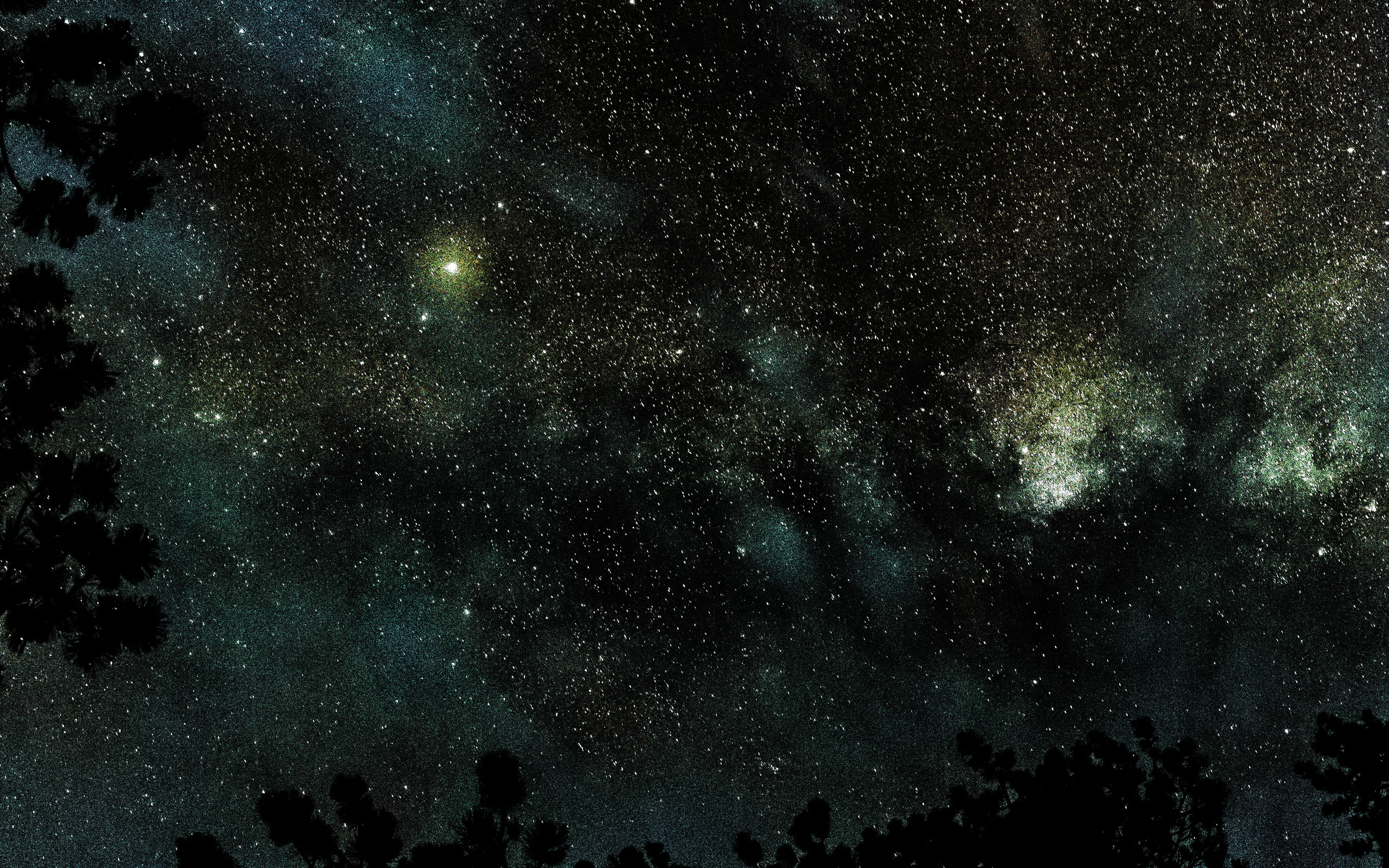 star - space, outdoors, space, infinity, 4K, star, wood, nature, astronomy, night, beauty in nature, sky, dark, star field, no people, tranquil scene, HD Wallpaper
