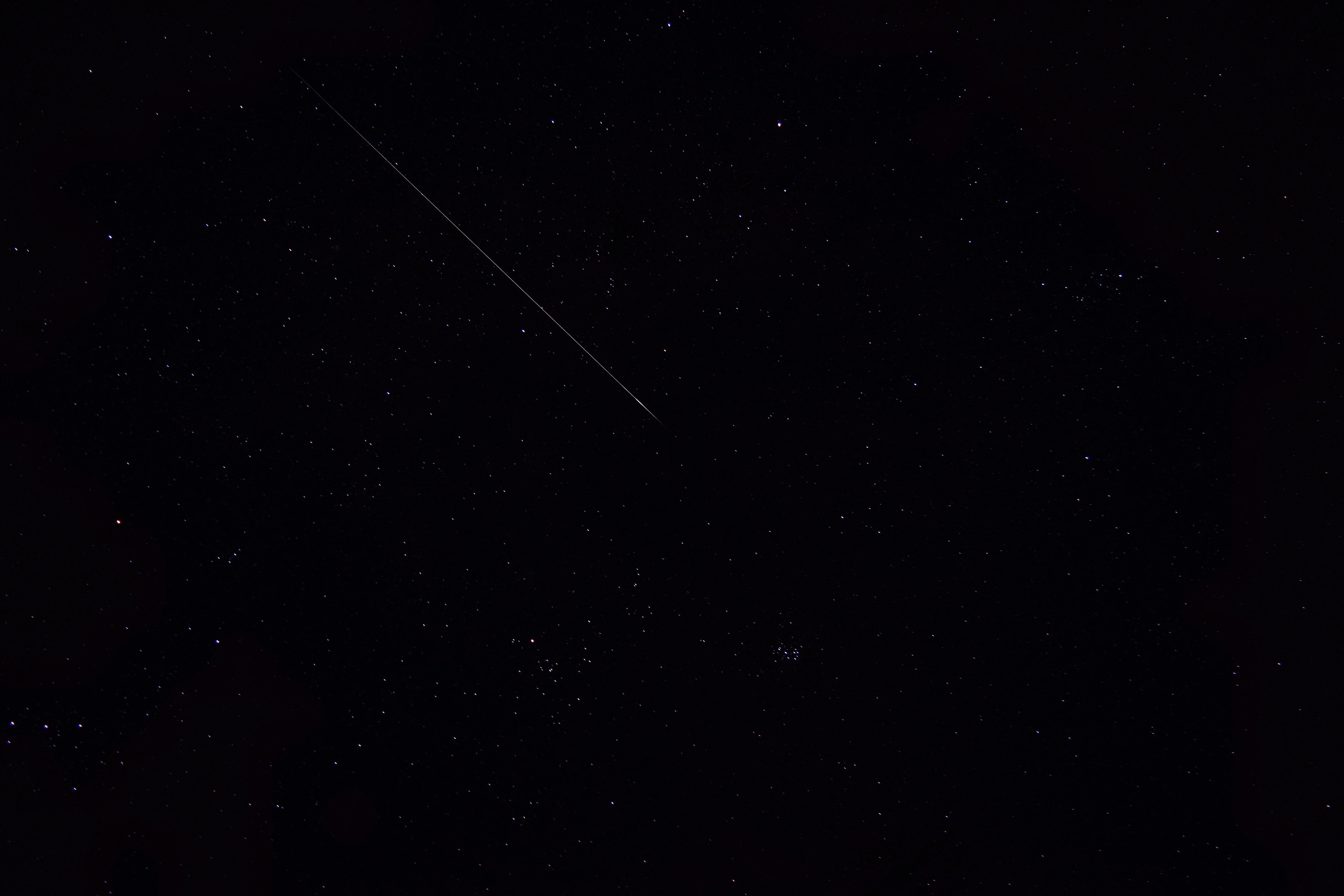 no people, low angle view, exploration, science, tranquility, 5K, fall, star field, beauty in nature, photography, space, sky, star, dark, nature, black color, HD Wallpaper