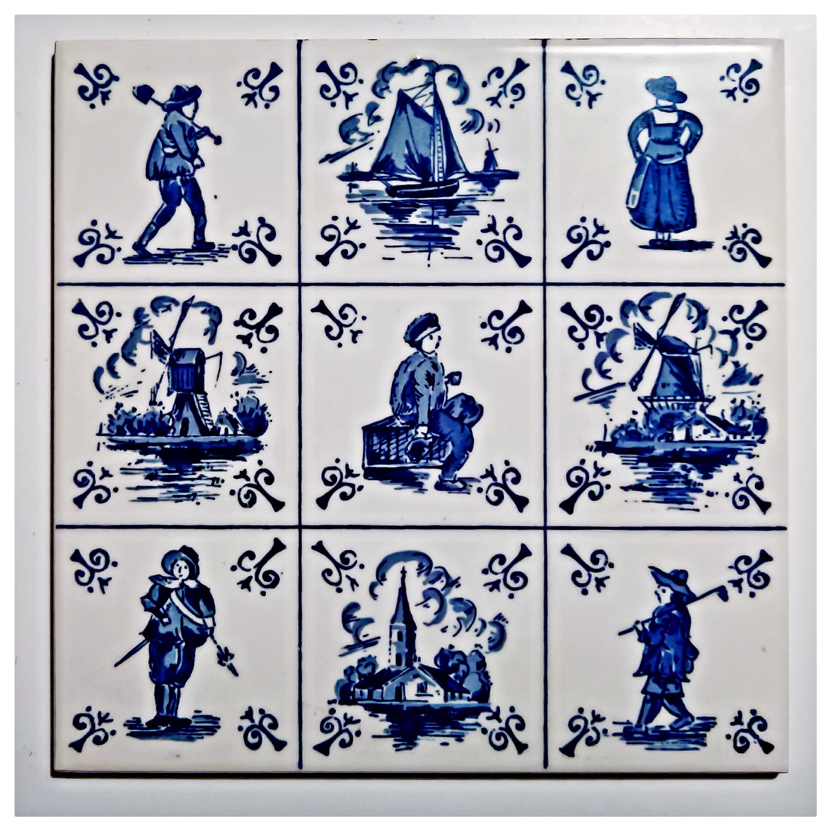 male likeness, history, ceramic, kitchen, human representation, art design, blue, full frame, pattern, no people, souvenir, still life, coaster, art and craft, Phone HD Wallpaper