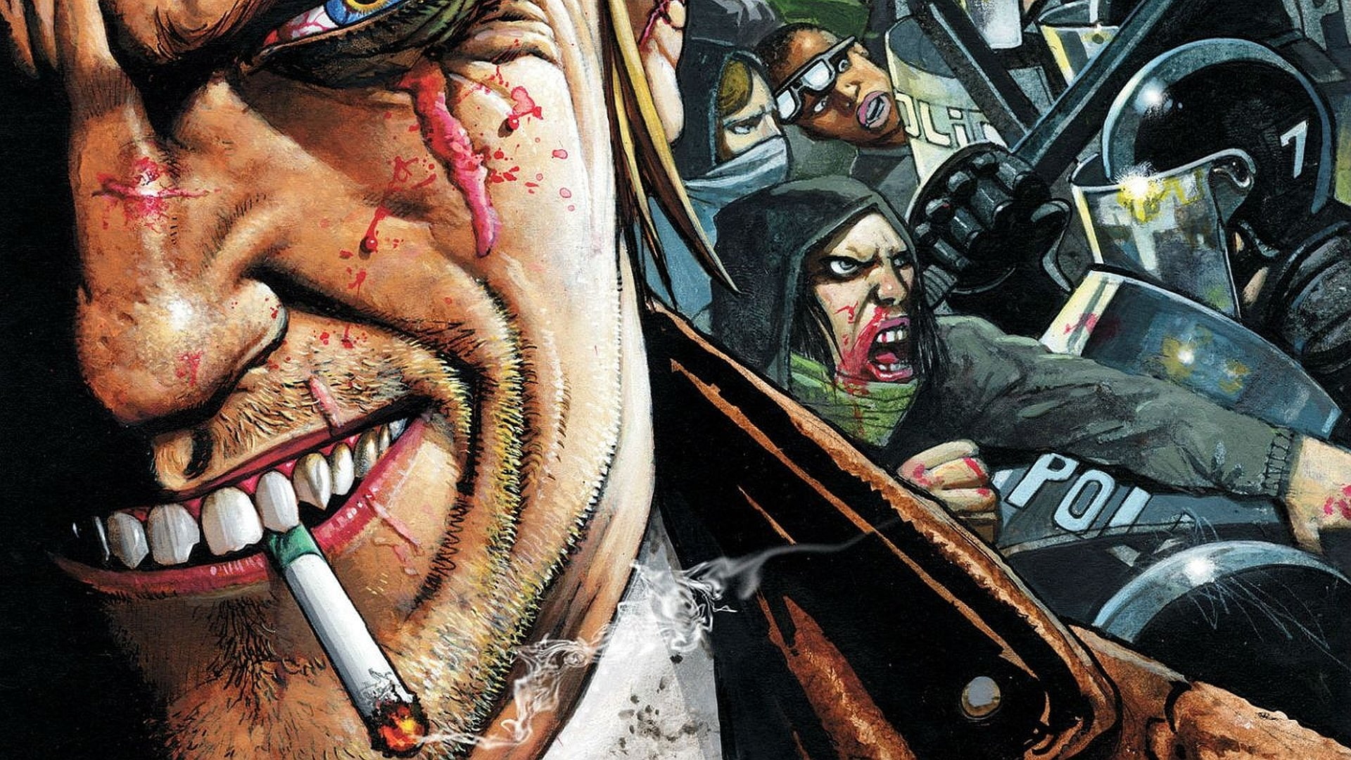 Comics, 1080P, John Constantine, Hellblazer, HD Wallpaper