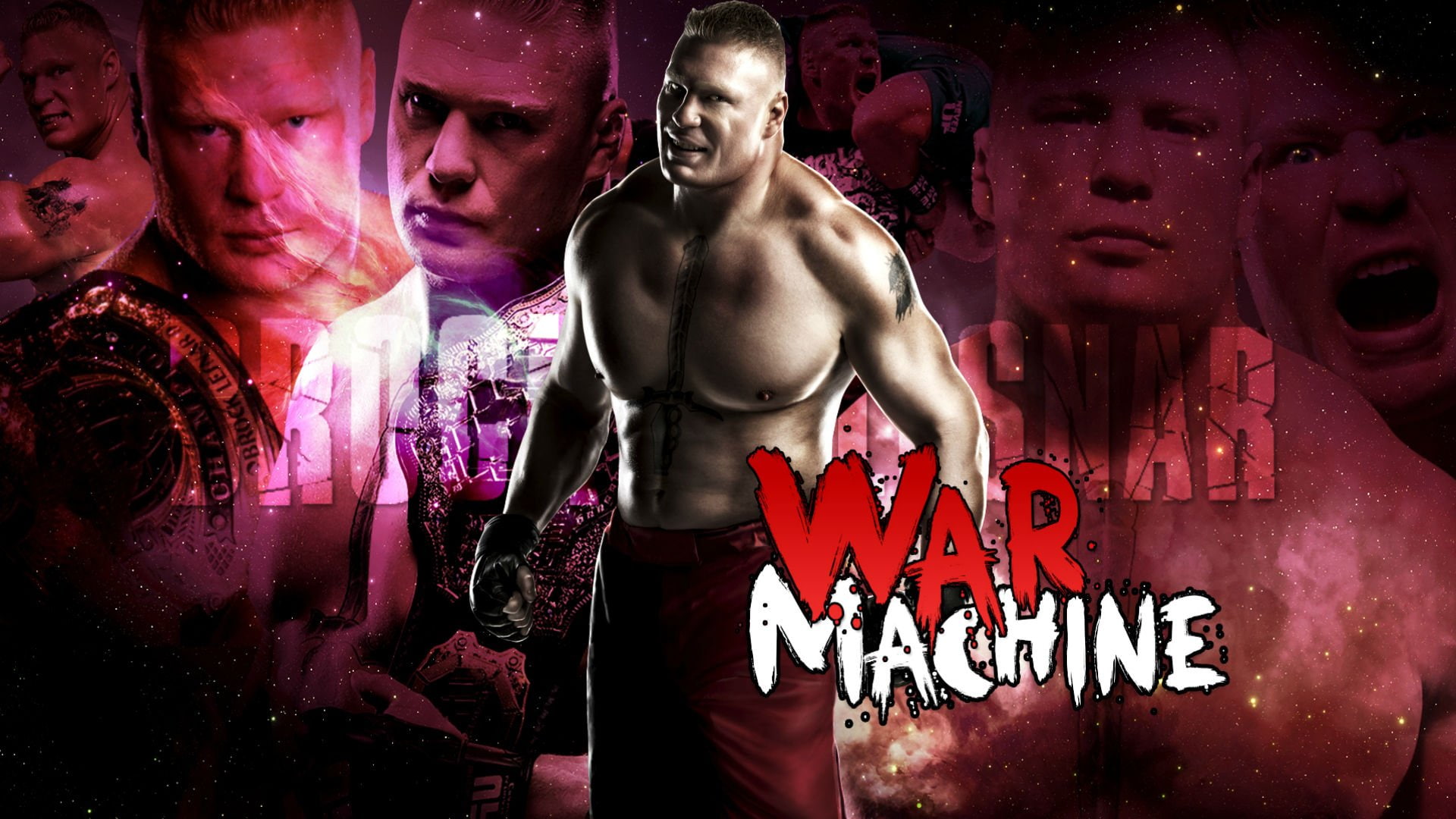 wrestling, 1080P, fighting, wwe, lesner, brock, HD Wallpaper