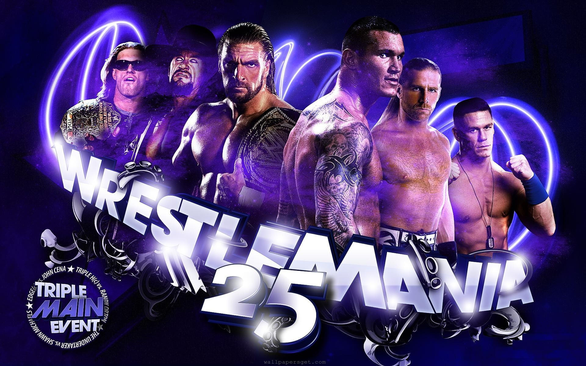 wwe, wrestle, 1080P, wrestlemania, wrestling, poster, posters, HD Wallpaper