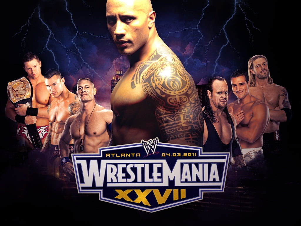 communication, young adult, xxvii, WWE, young men, real people, mania, shirtless, males, script, western script, people, wrestlemania, female likeness, HD Wallpaper