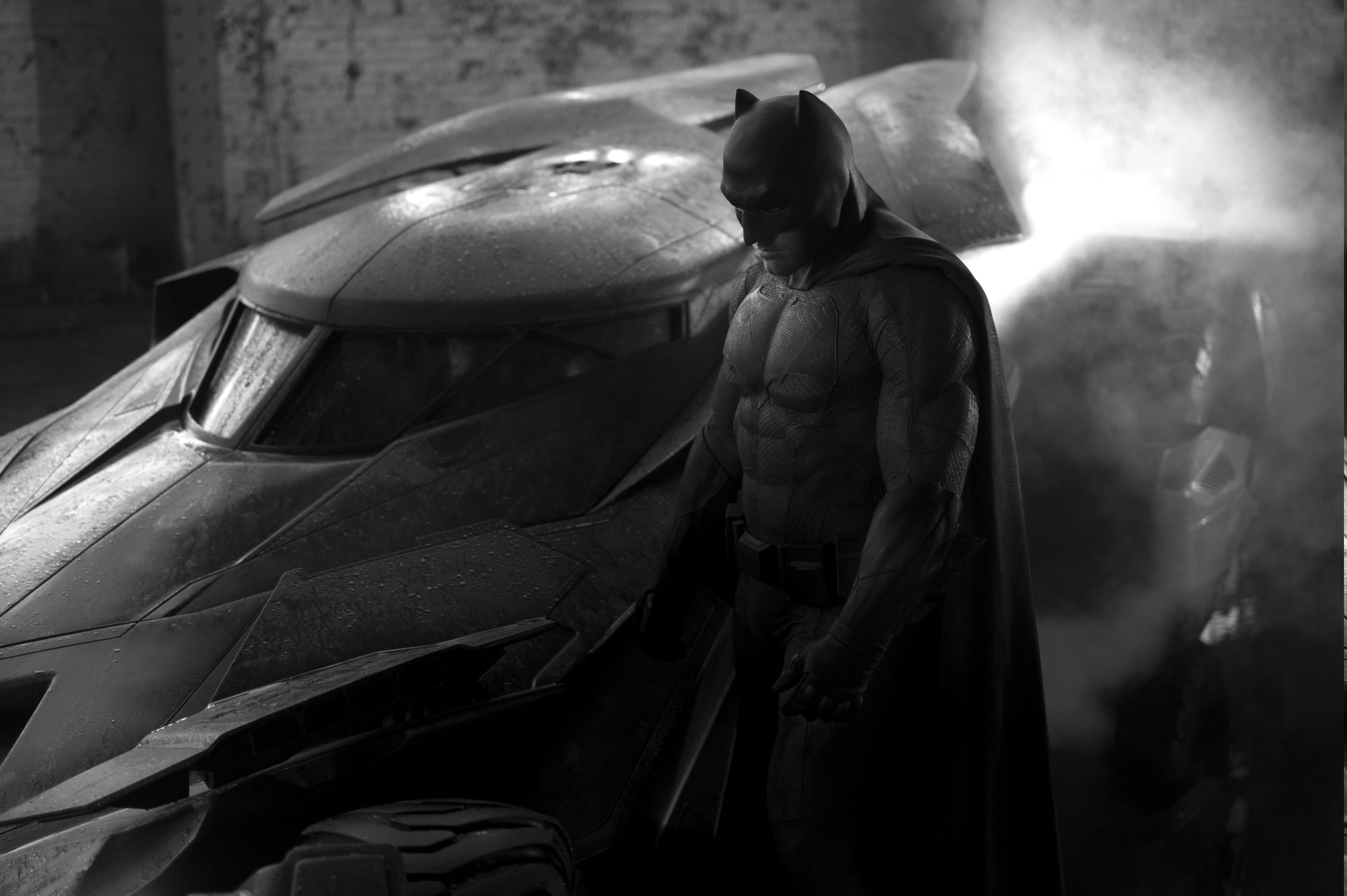 men, smoke - physical structure, clothing, motor vehicle, DC Comics, Batman, three quarter length, occupation, adult, outdoors, standing, mode of transportation, HD Wallpaper