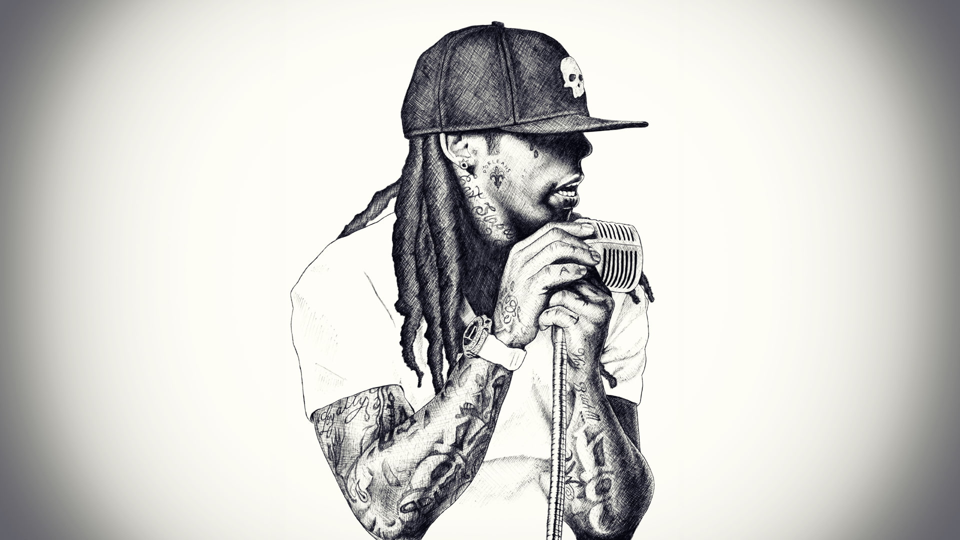1080P, wayne, rap, lil, singer, HD Wallpaper