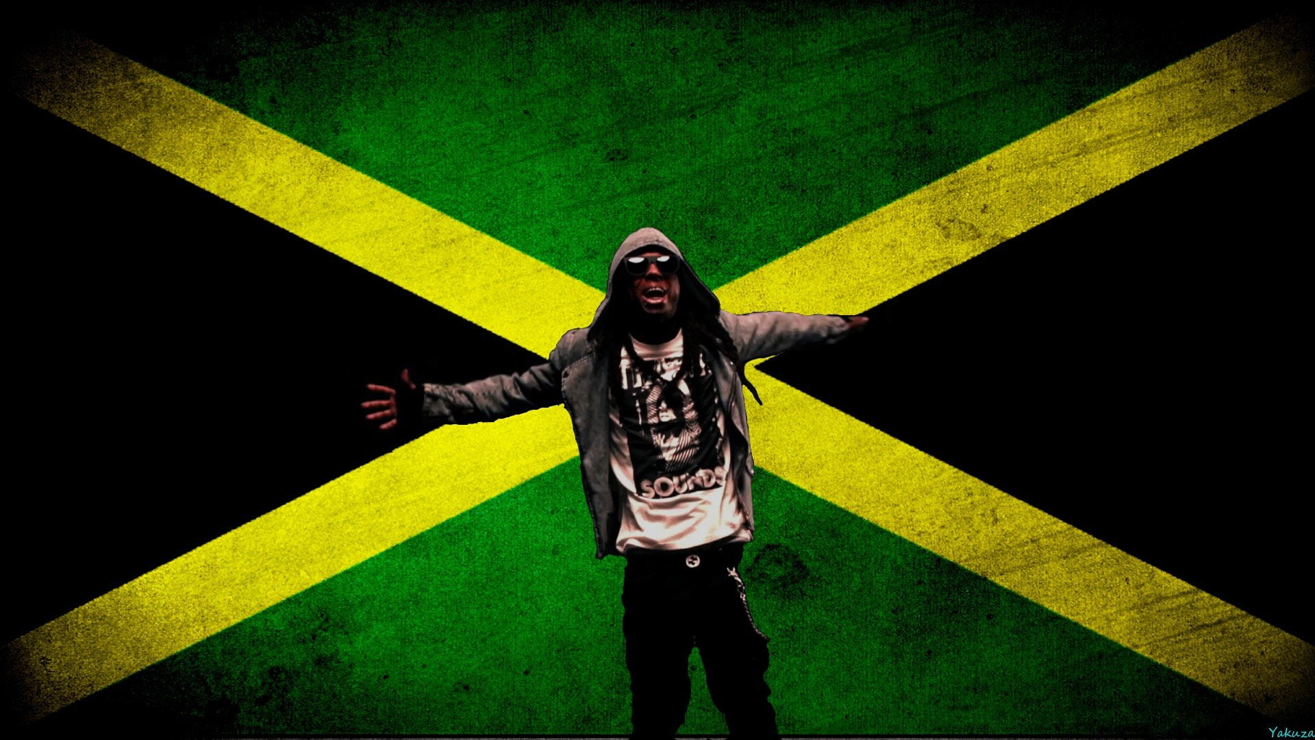 jamaica, lil, 1080P, wayne, HD Wallpaper