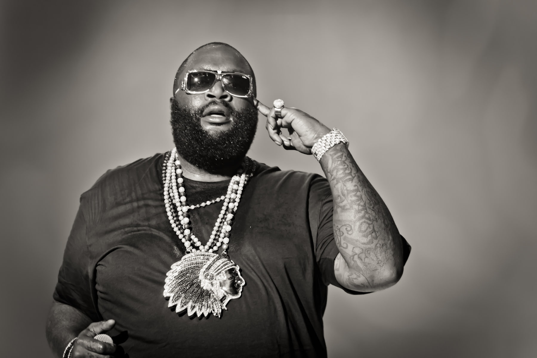 hip, 720P, rick, hop, rap, rapper, ross, gangsta, HD Wallpaper
