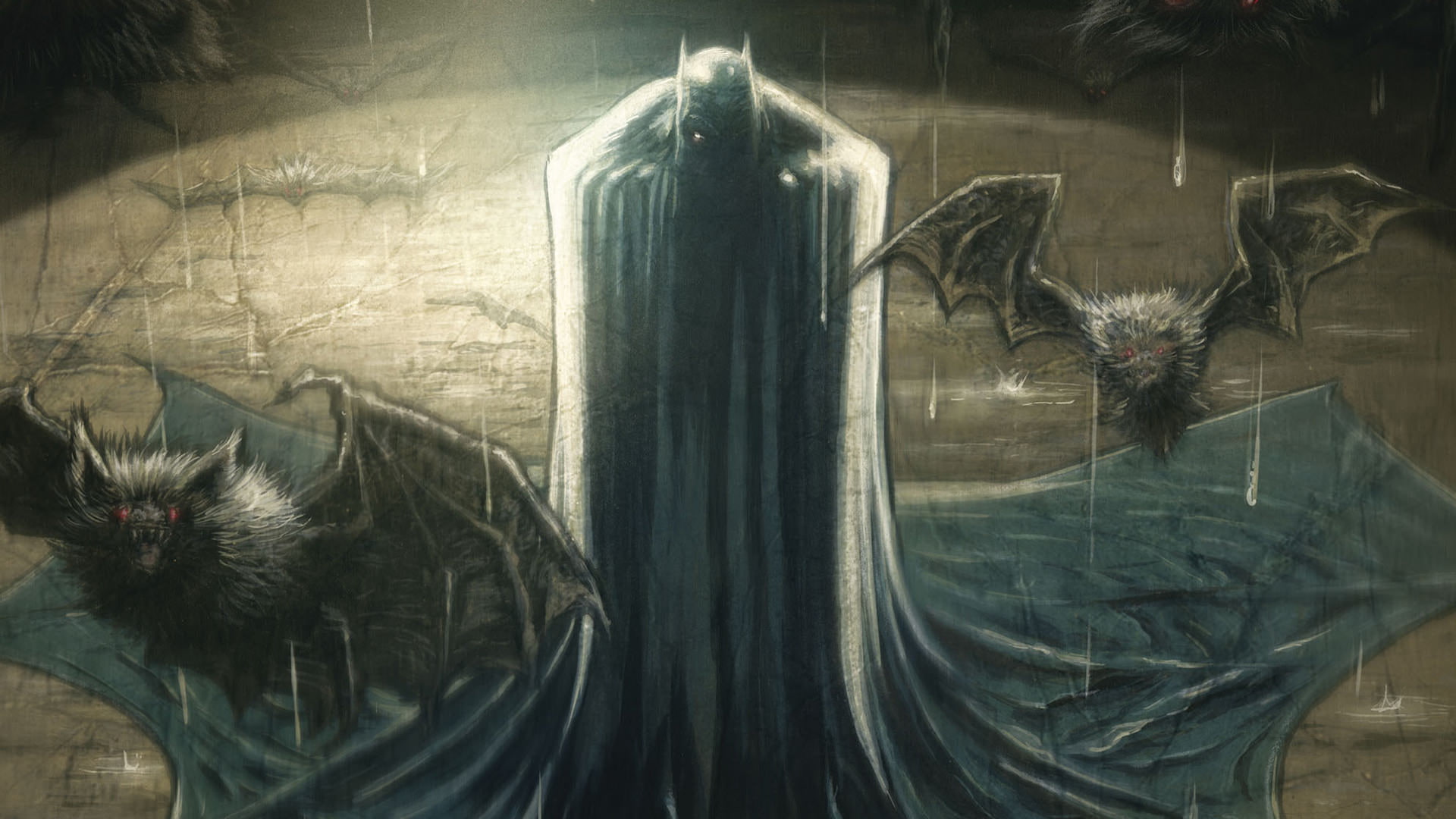 Batman, 1080P, Bruce Wayne, DC Comics, HD Wallpaper