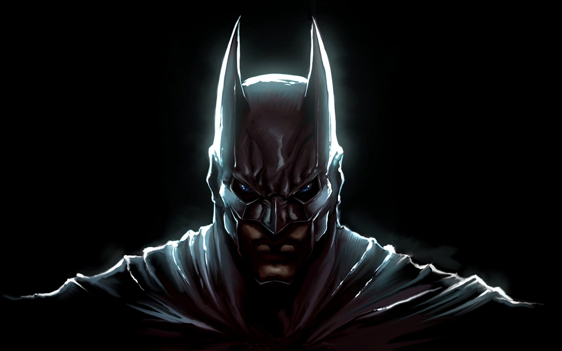 fear, human body part, close-up, front view, the dark knight, cut out, studio shot, art, mid adult, indoors, mask, creativity, portrait, 1080P, hood - clothing, HD Wallpaper