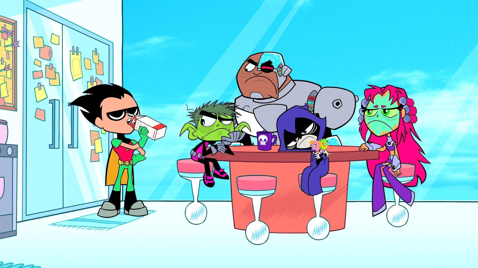 1080P, teen titans go, HD Wallpaper