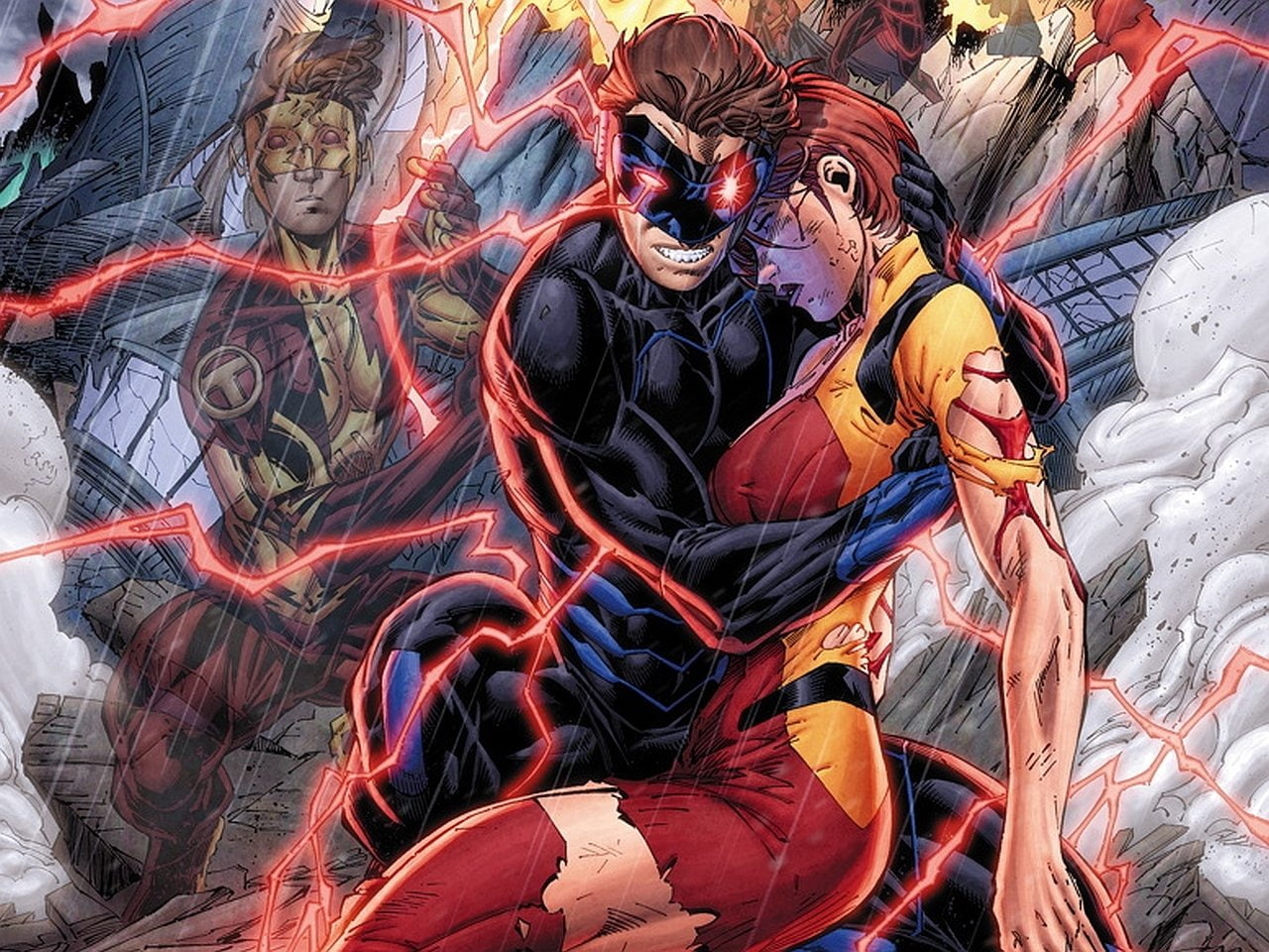 720P, Teen Titans, HD Wallpaper