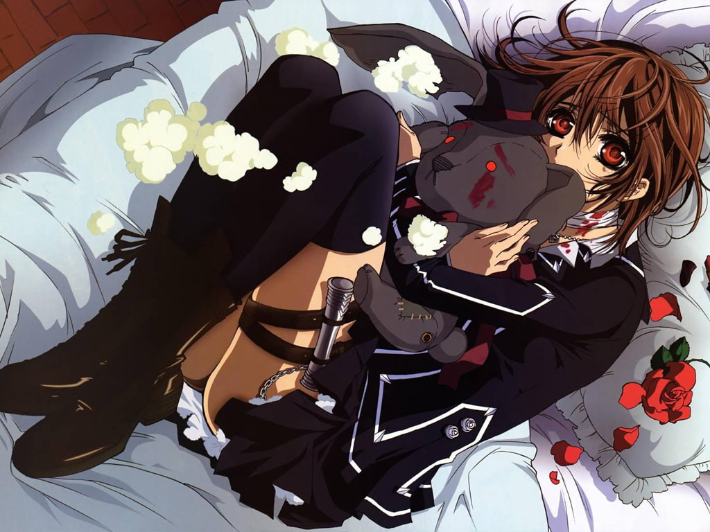 yuuki, 480P, x, anime, knight, vampire, hd, s, anyone, art, HD Wallpaper