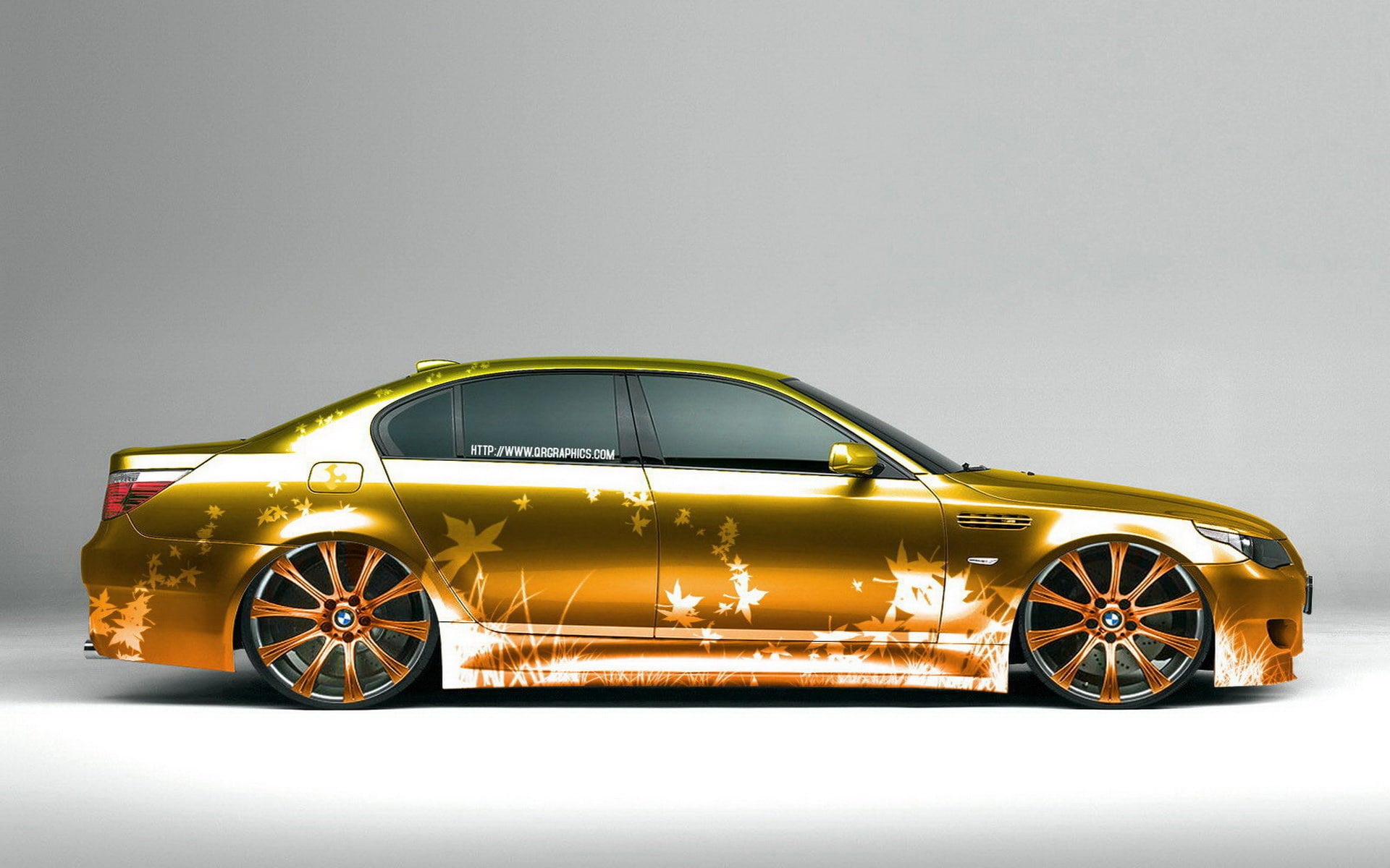 1080P, art, fake, hd, car, BMW, cars, Speed, HD Wallpaper