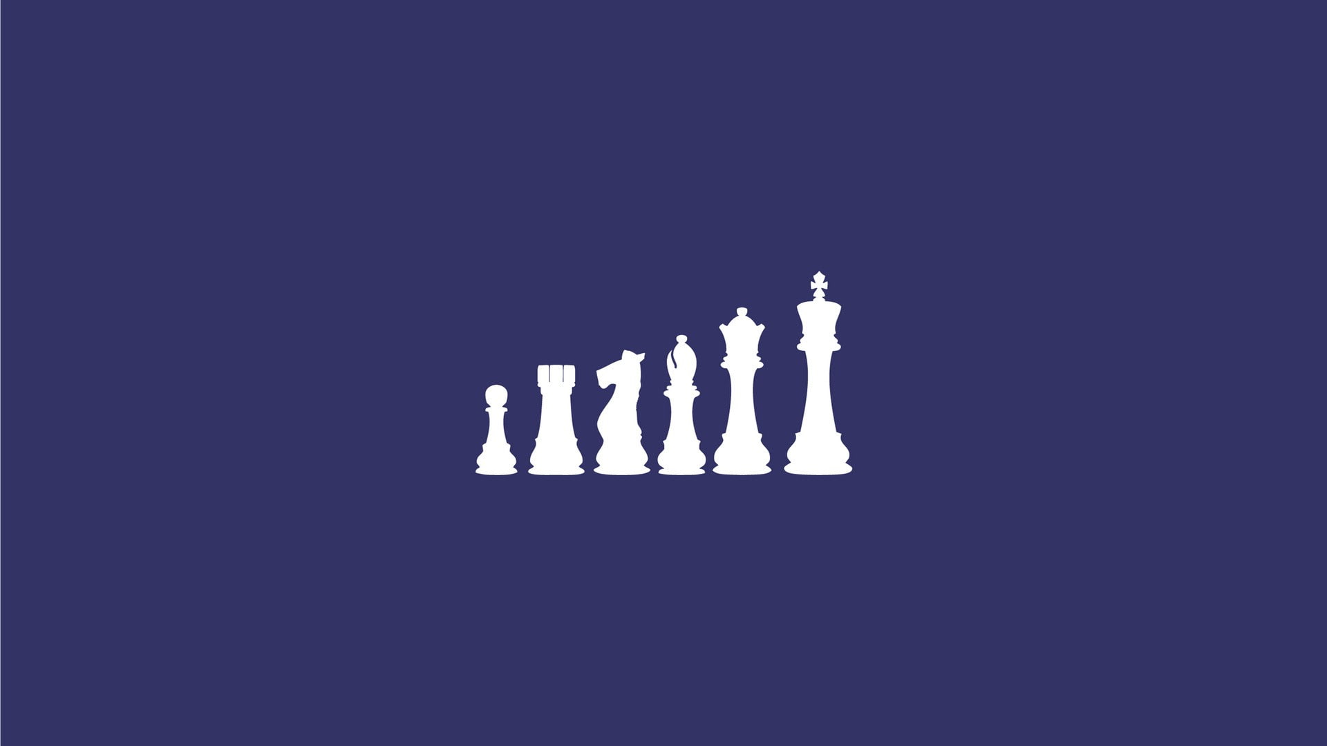 violet, simple background, simple, board games, chess, digital art, minimalism, 1080P, HD Wallpaper