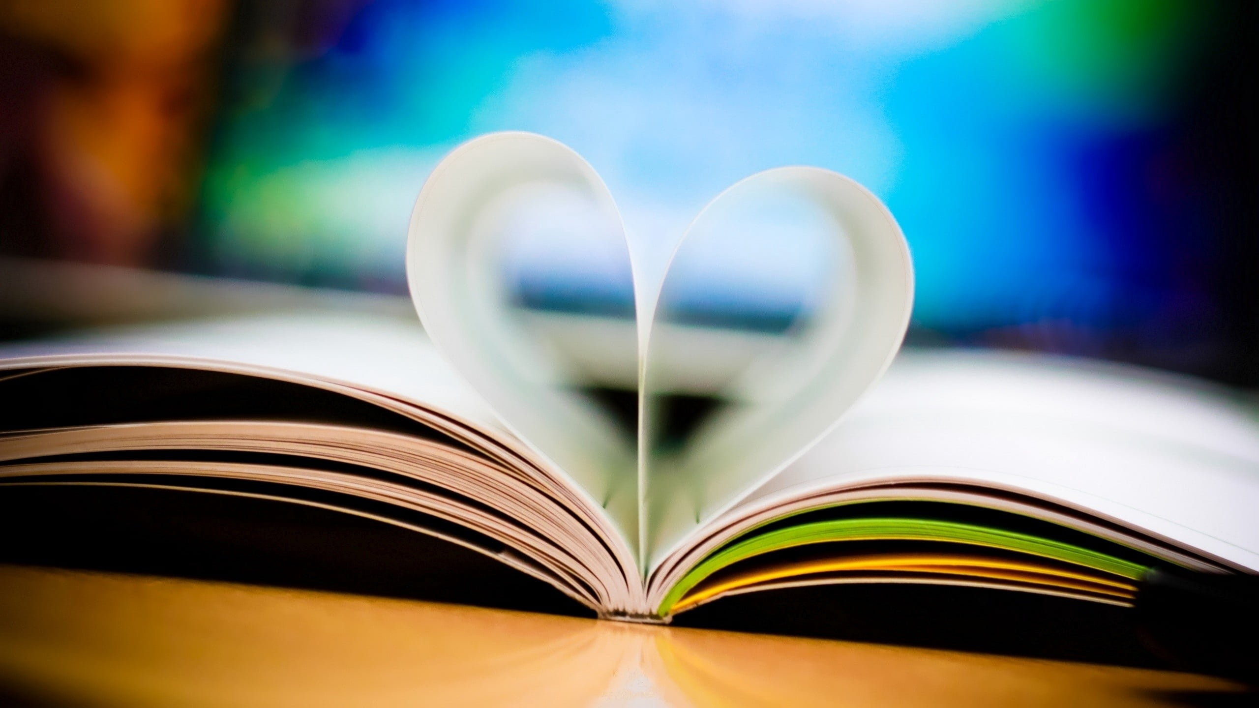 book, close-up, red, 2K, focus on foreground, learning, paper, page, literature, bookstore, education, backgrounds, white, document, heart shape, open, HD Wallpaper