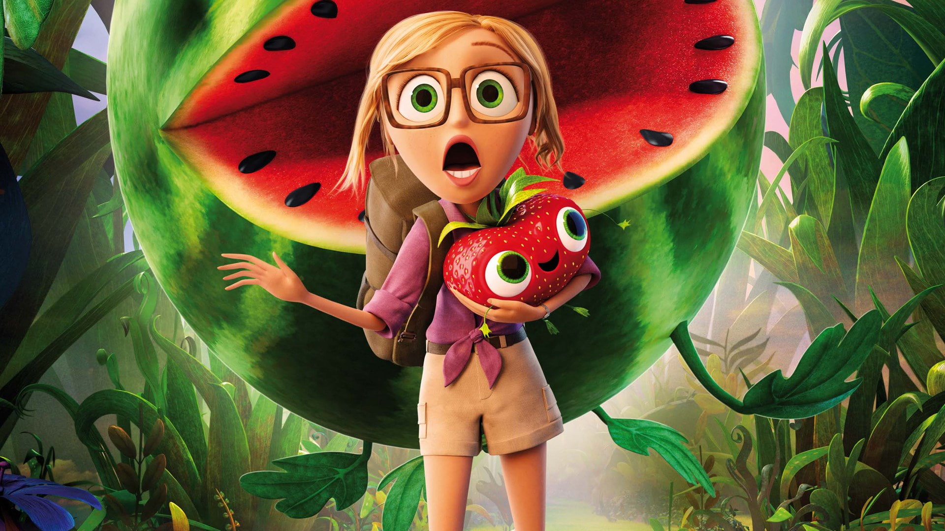 1080P, cloudy with a chance of meatballs 2, HD Wallpaper