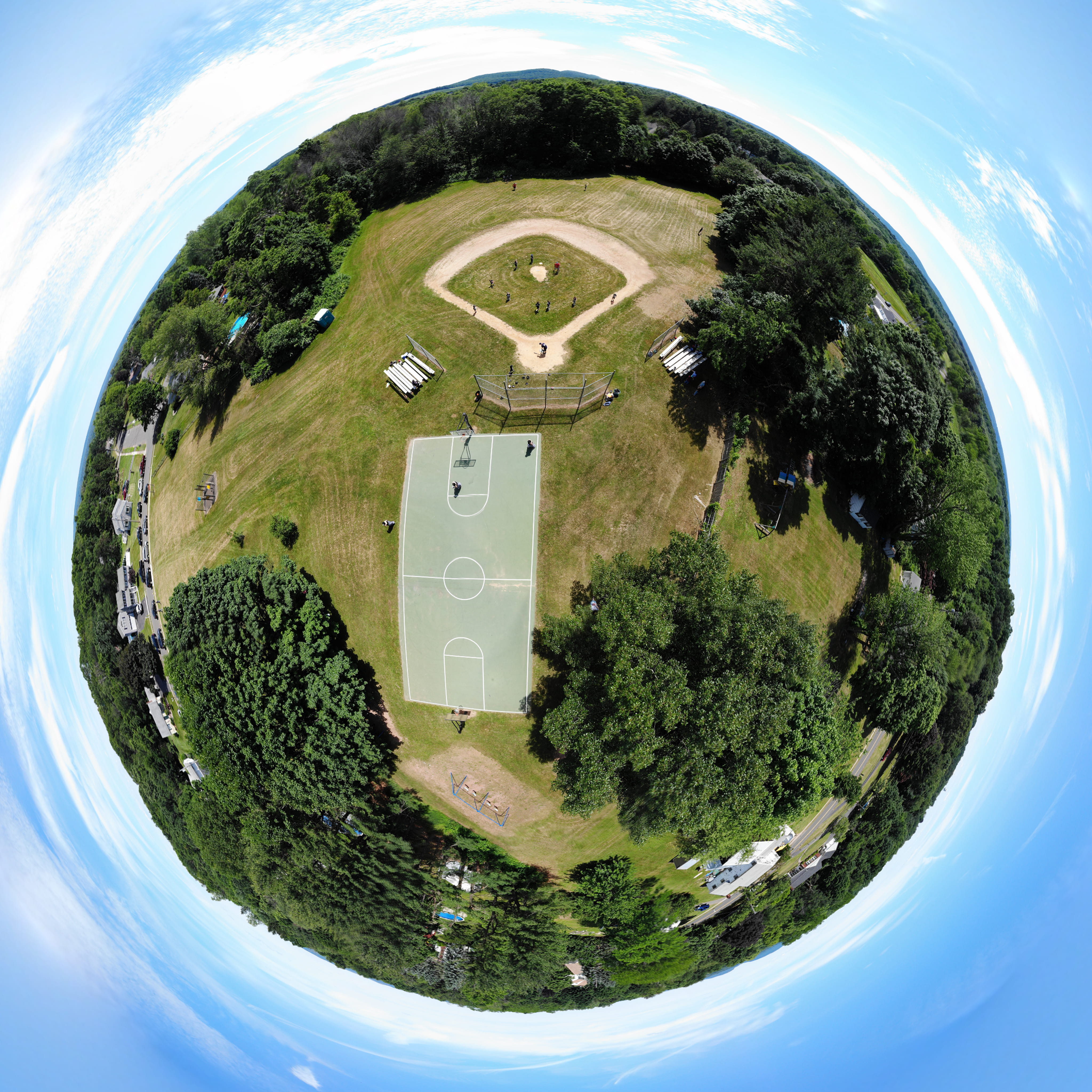 nature, landscape, green color, earth, building exterior, day, aerial view, shape, grass, photography, wallingford, basketball, beauty in nature, baseball, Phone HD Wallpaper