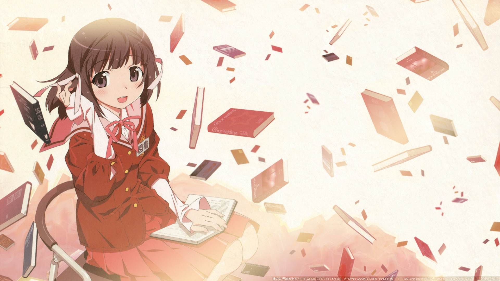 1080P, shiori, shiomiya, world, god, HD Wallpaper