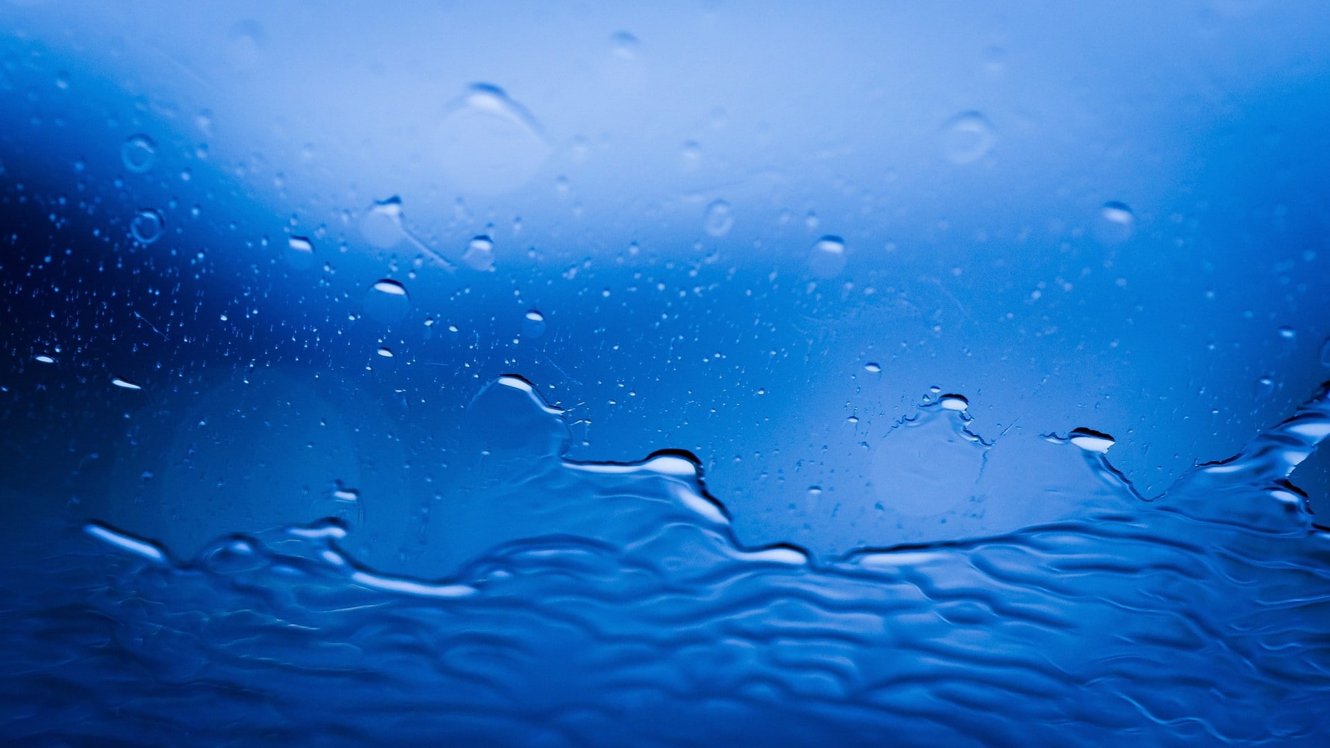 water on glass, liquid, water, 1080P, water drops, HD Wallpaper