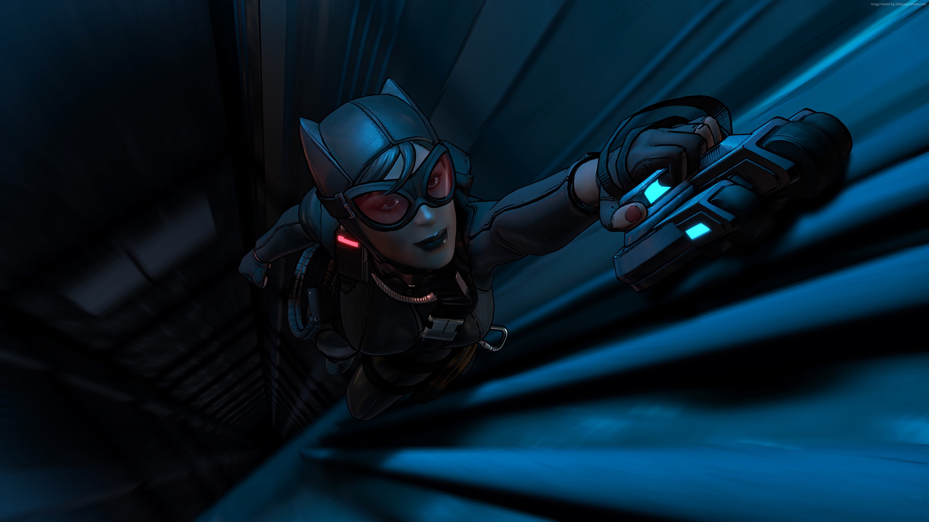 Batman: The Telltale Series, 4K, batman, catwoman, best games, HD Wallpaper