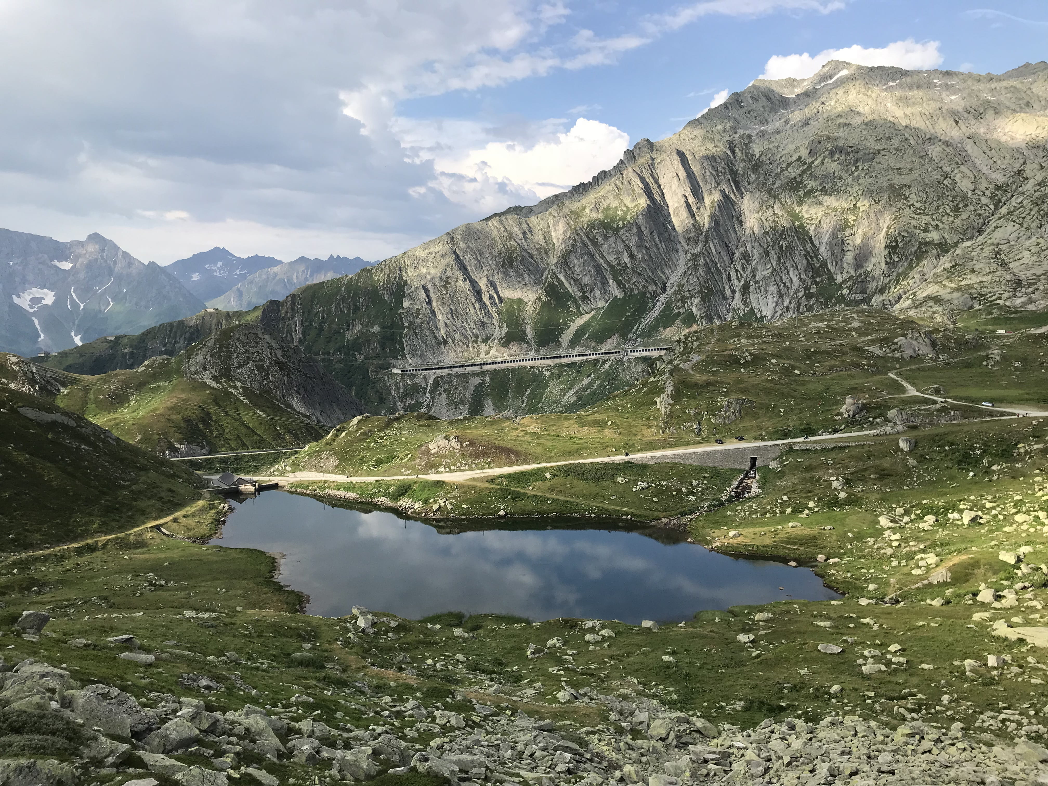 tourism, nature, peak, sky, mountain range, scenics - nature, idyllic, cloud - sky, reflection, travel, 4K, tops, no people, remote, formation, environment, HD Wallpaper