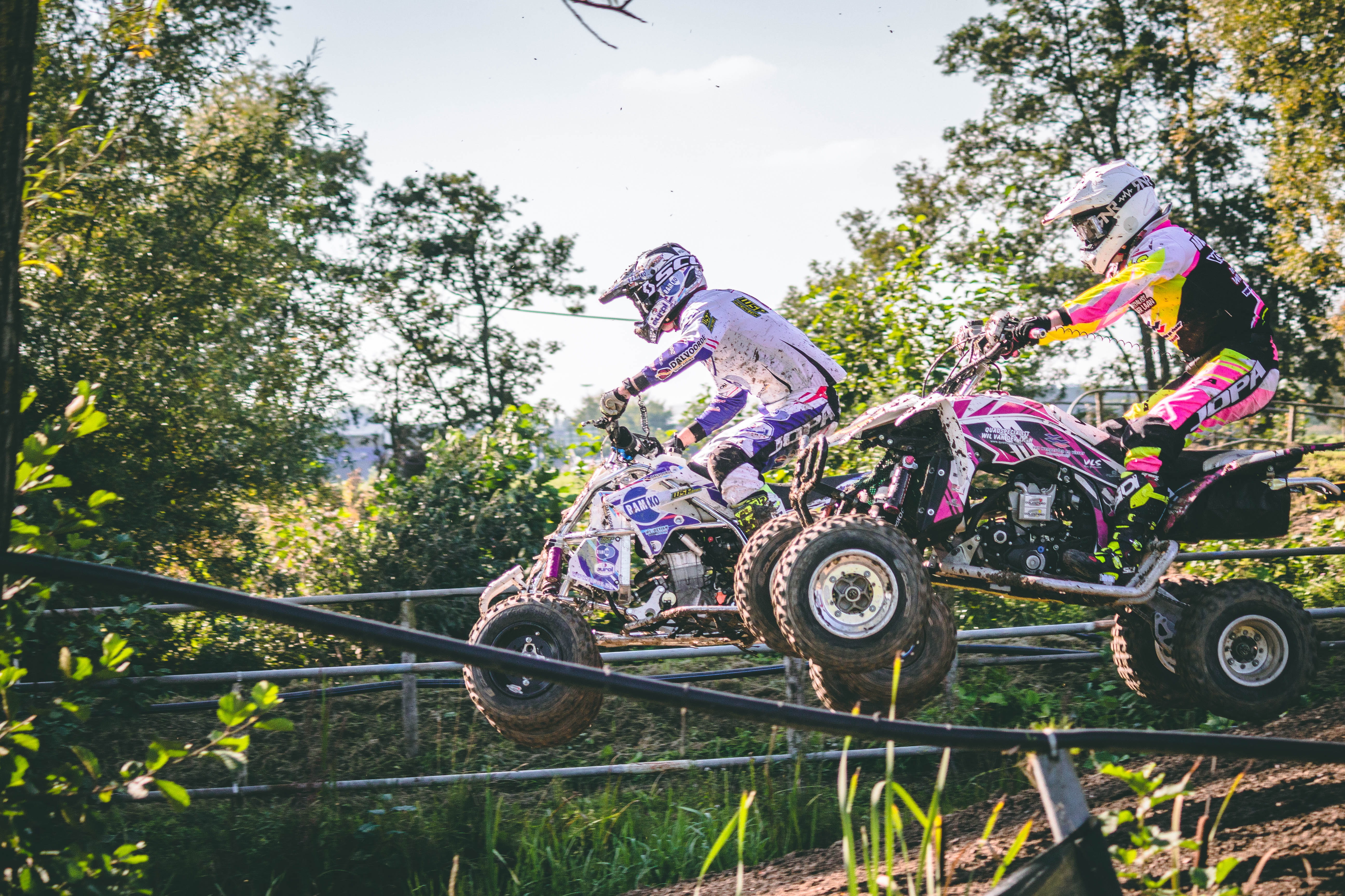 jump, racer, race, mode of transportation, crash helmet, helmet, men, sport, headwear, extreme, man, real people, tree, people, day, sports helmet, nature, HD Wallpaper