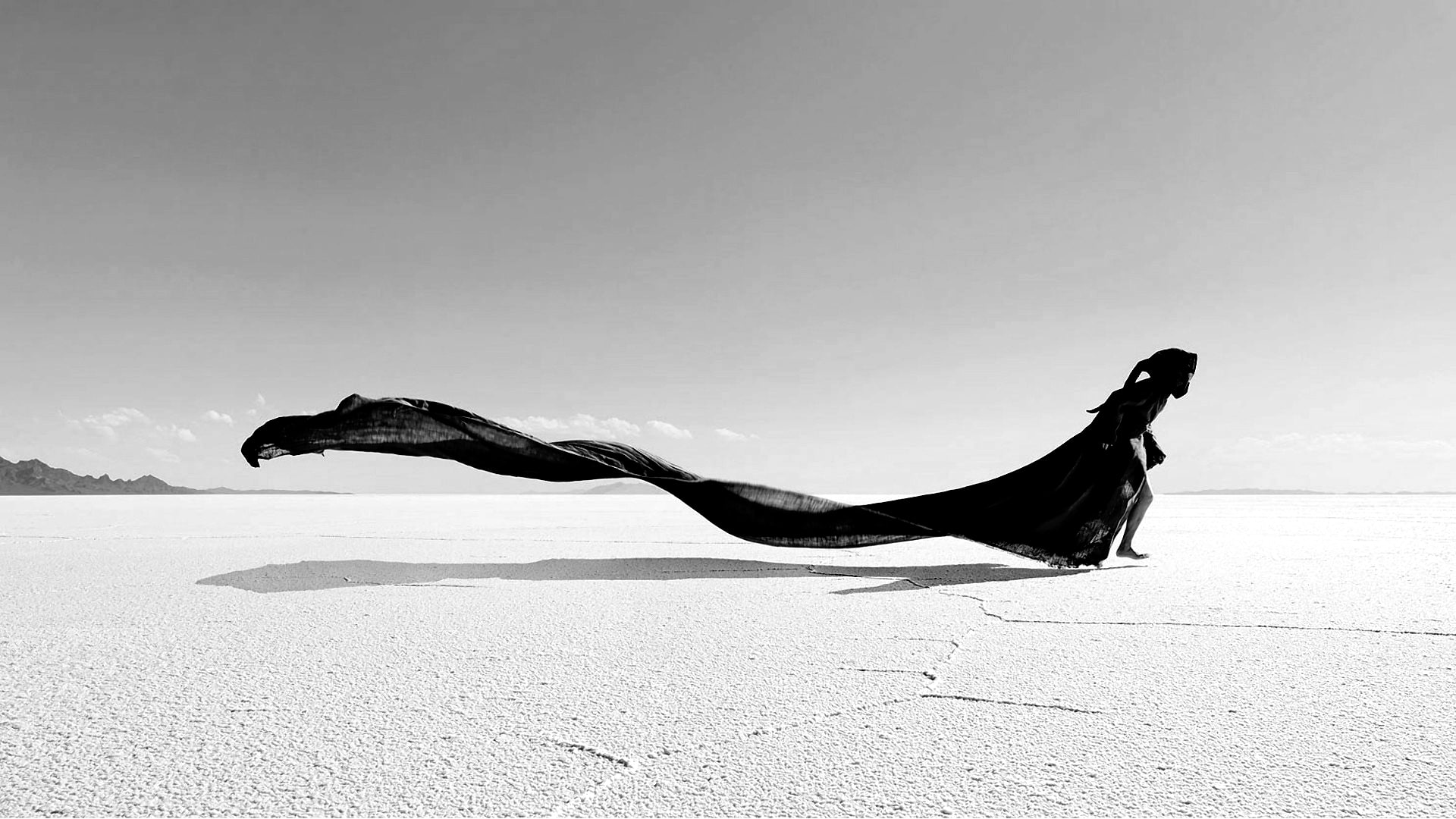 man, no people, scenics - nature, nature, sand, sky, water, across, outdoors, clear sky, beach, driftwood, 1080P, beauty in nature, fled, relaxation, sea, HD Wallpaper